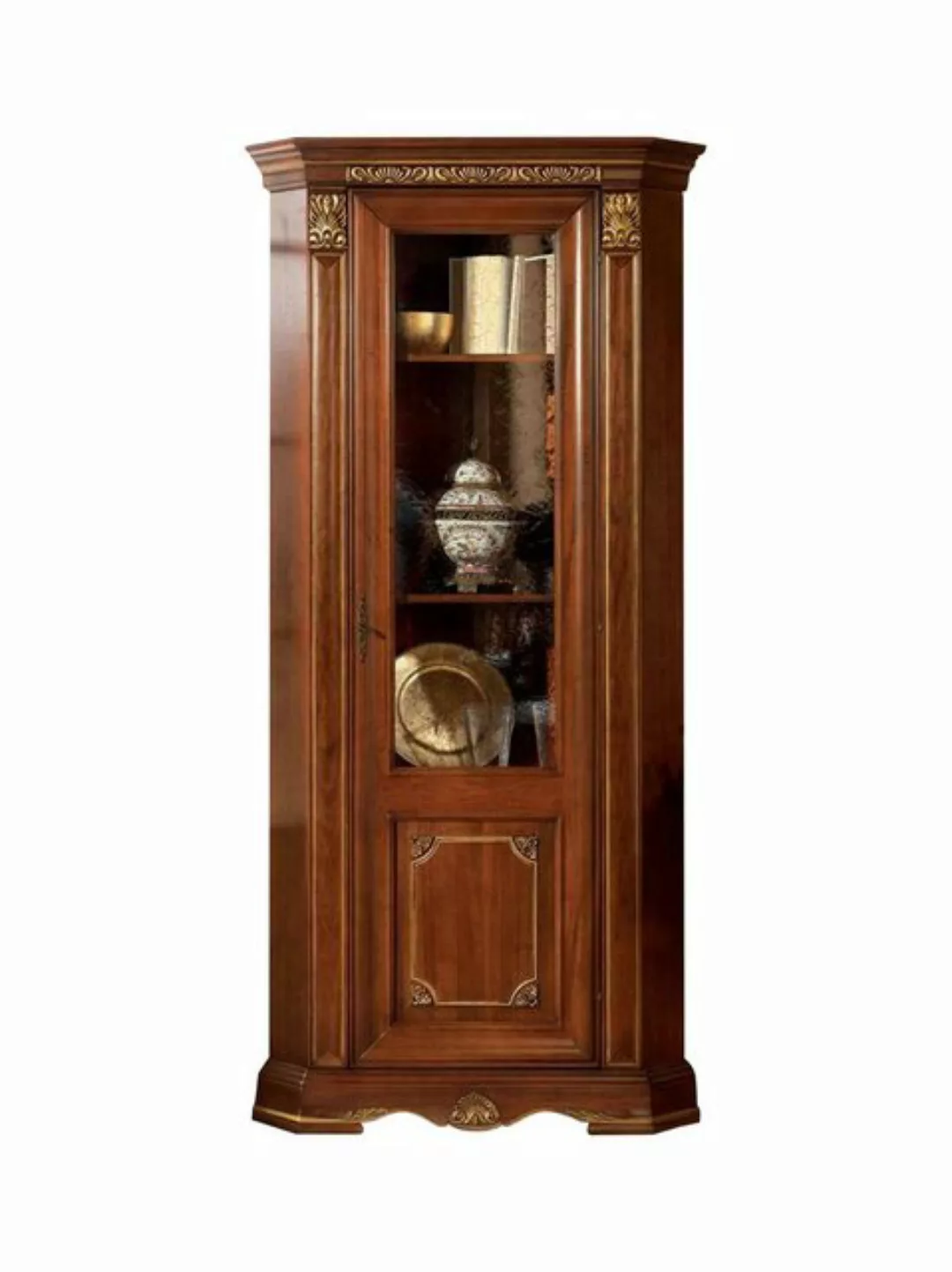 Xlmoebel Eckschrank Barock Rokoko Klassische Vitrine Schrank Vitrinenschran günstig online kaufen