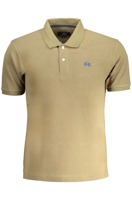 La Martina Poloshirt Grünes Herren-Polohemd mit Stickerei – Regular günstig online kaufen