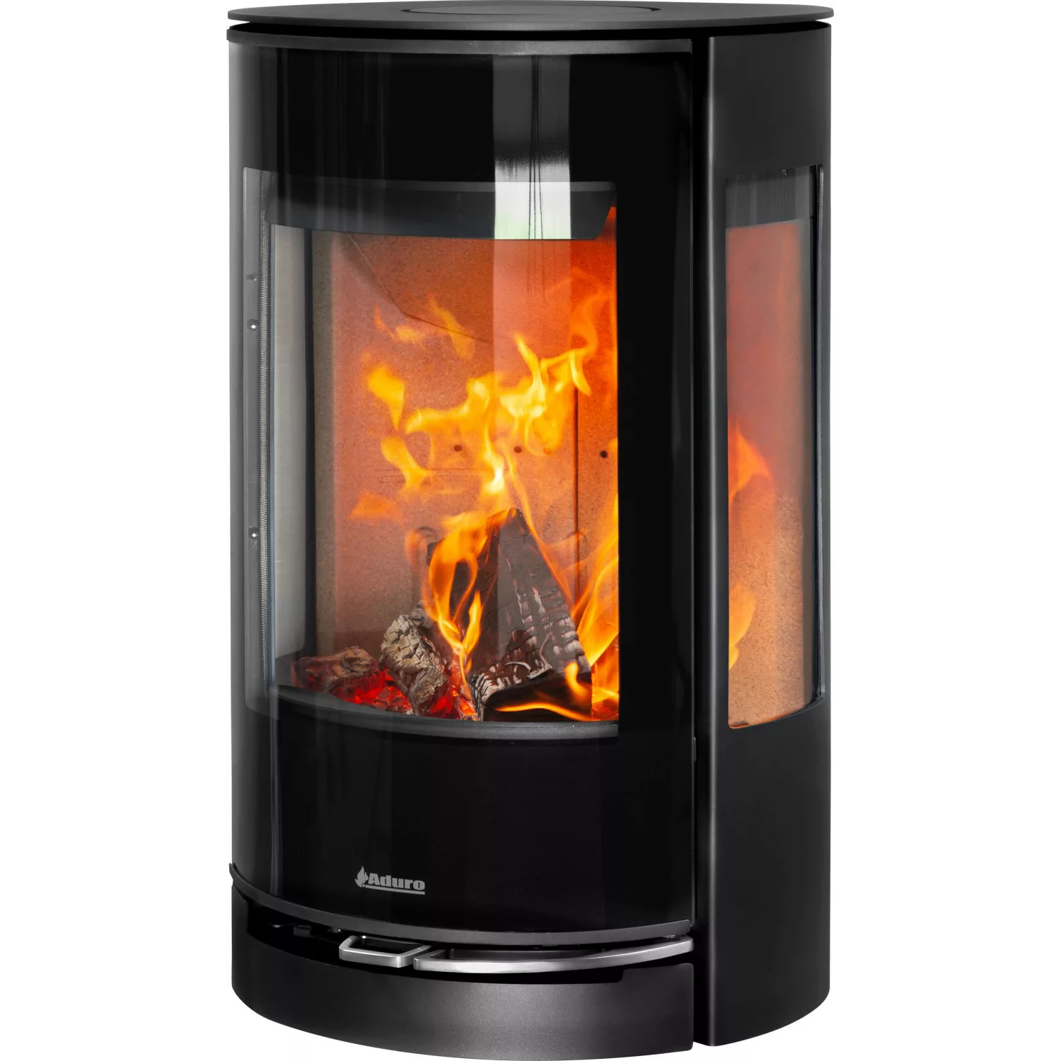 Aduro Kaminofen Stahl Schwarz 5,5 kW mit Automatik günstig online kaufen