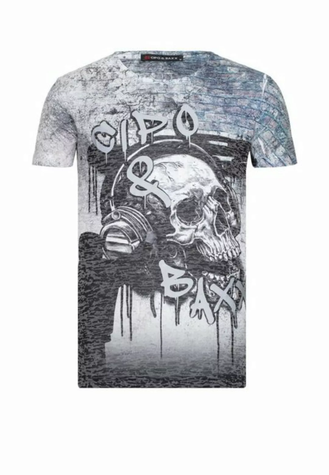 Cipo & Baxx T-Shirt, im Slim Fit-Schnitt günstig online kaufen