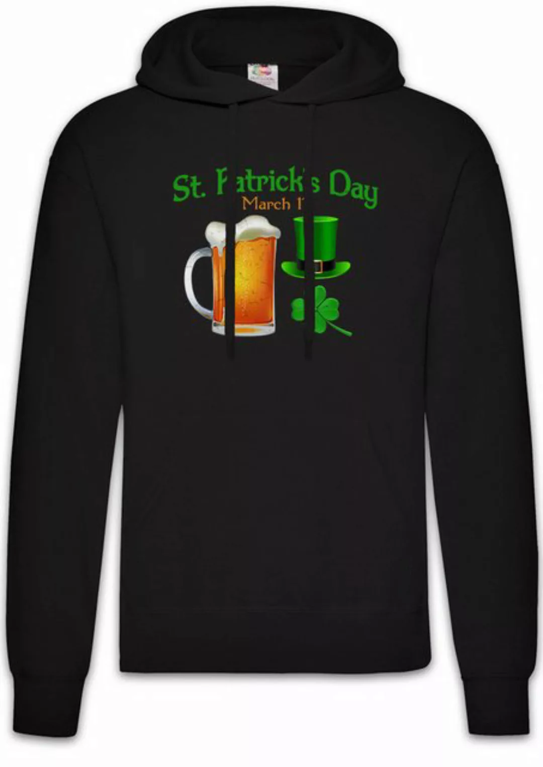 Urban Backwoods Hoodie St. Patrick's Day Herren Hoodie Irland Ireland Green günstig online kaufen