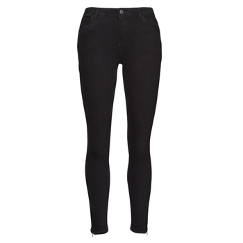 Noisy May Damen Jeans NMKIMMY NW ANK DART AZ159BL Slim Fit Schwarz Black günstig online kaufen