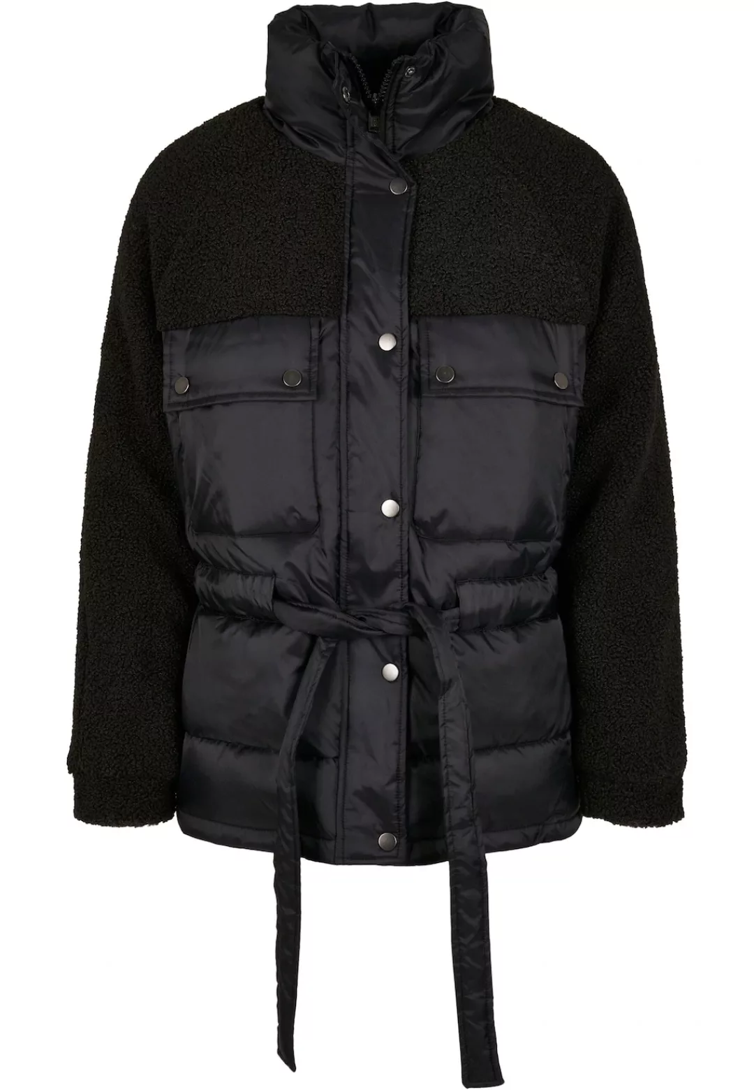 URBAN CLASSICS Winterjacke "Urban Classics Damen Ladies Sherpa Mix Puffer J günstig online kaufen