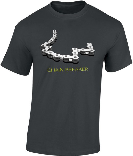 Baddery Print-Shirt Fahrrad T-Shirt : Chain Breaker - Sport Tshirts Herren günstig online kaufen