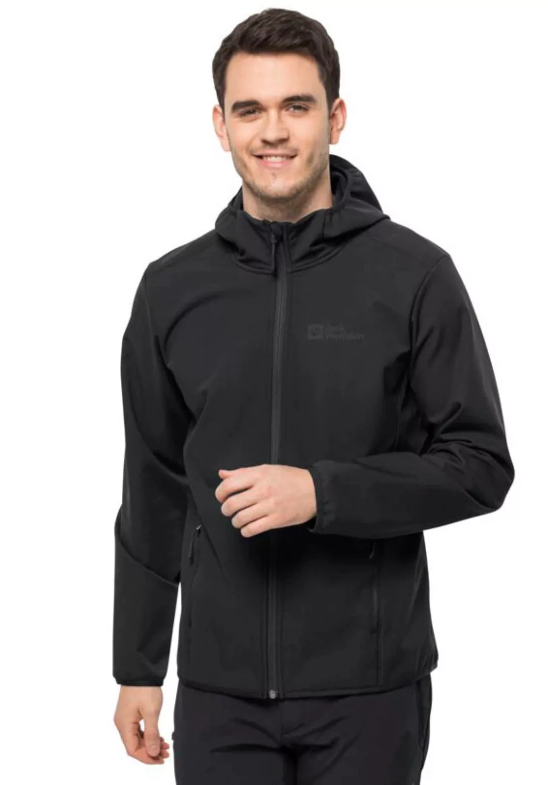 Jack Wolfskin Softshelljacke "BORNBERG HOODY M", mit Kapuze, winddicht, was günstig online kaufen