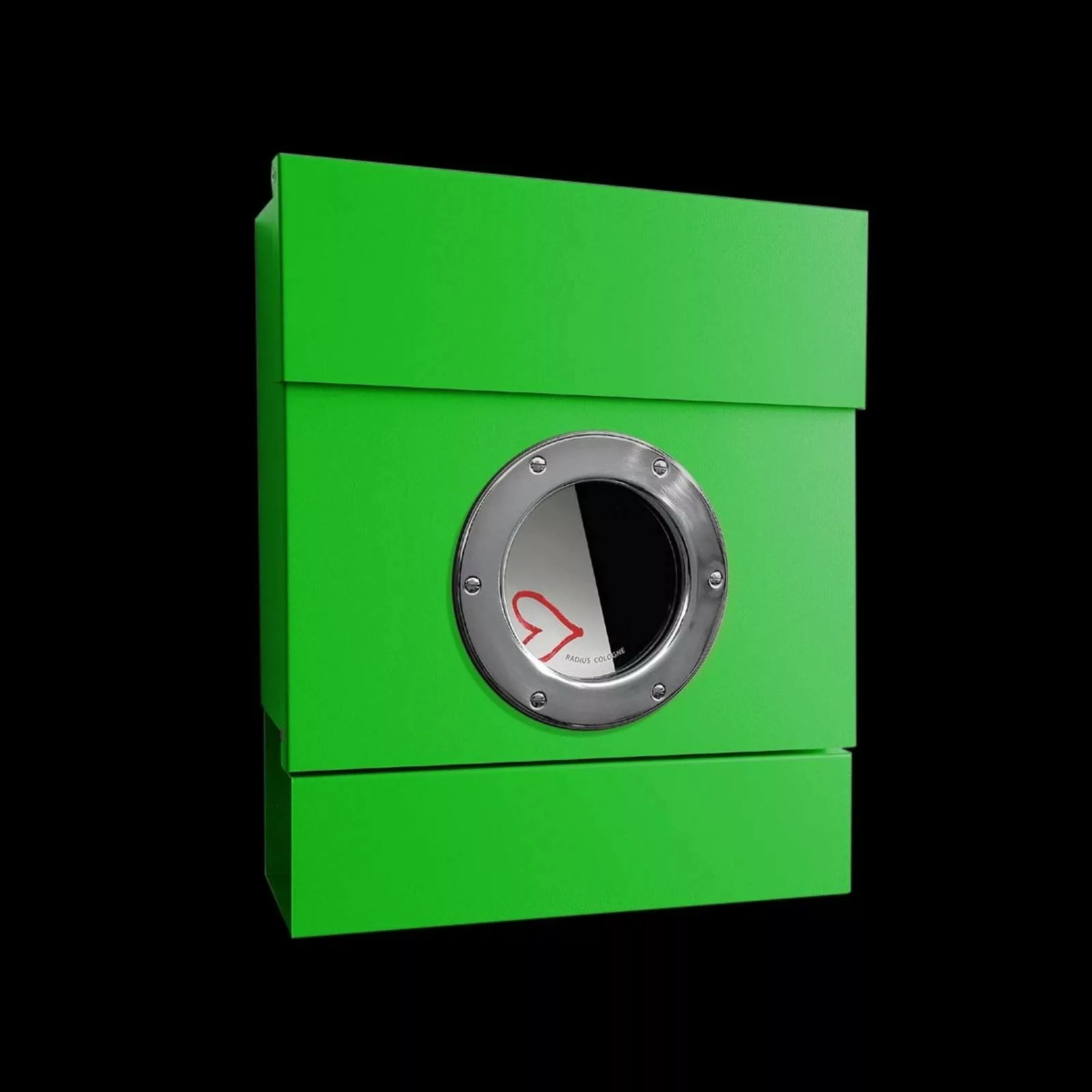 Radius - Letterman II Briefkasten - grün/BxHxT 40x47,5x11,5cm günstig online kaufen