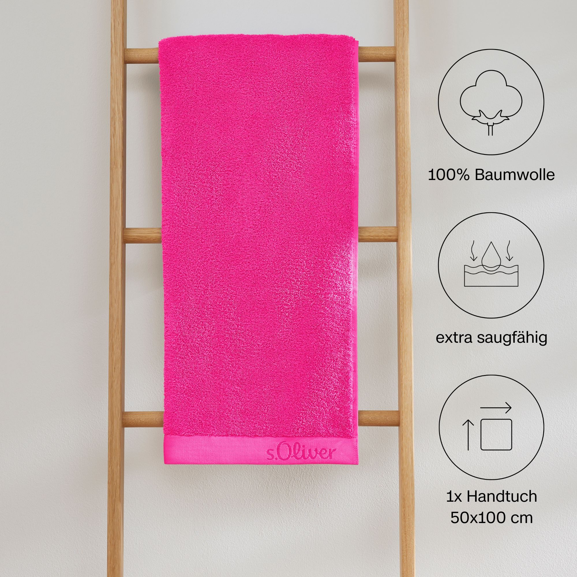 s.Oliver Handtuch s.Oliver, Premium Qualität, 600 günstig online kaufen