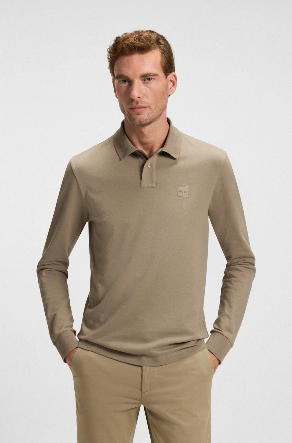 BOSS ORANGE Poloshirt "Passerby", mit BOSS-Logobadge günstig online kaufen