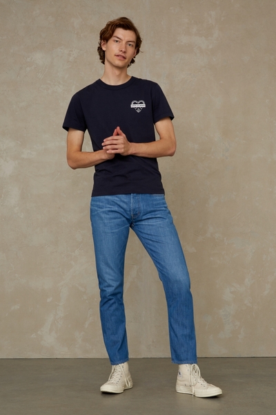 Slim-fit Jeans Aus Recycling Und Bio Baumwolle - John - Clean Gleen Used günstig online kaufen