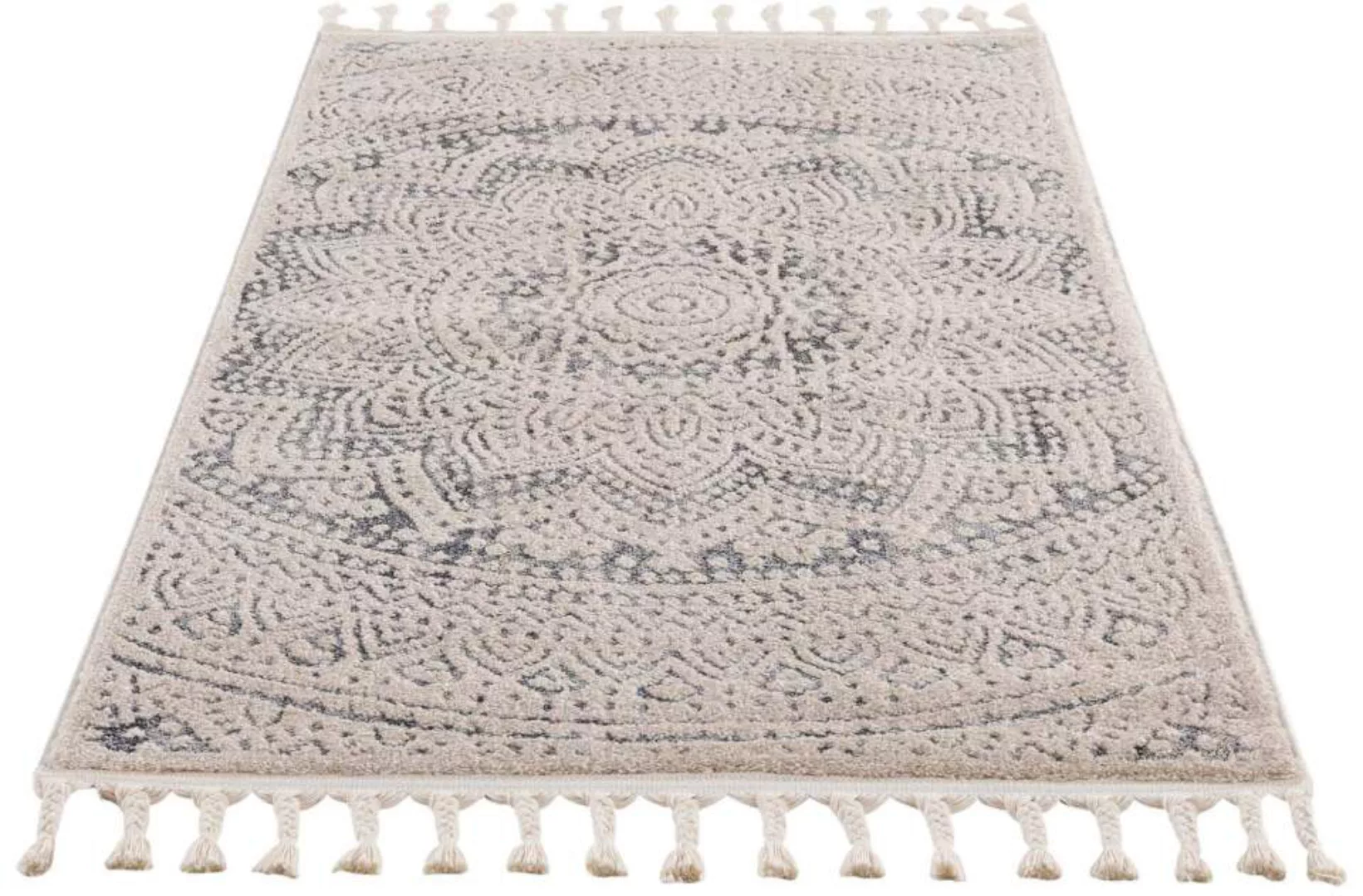 Carpet City Läufer »Art 1652«, rechteckig, 7 mm Höhe, Kurzflor, Ornamenten- günstig online kaufen