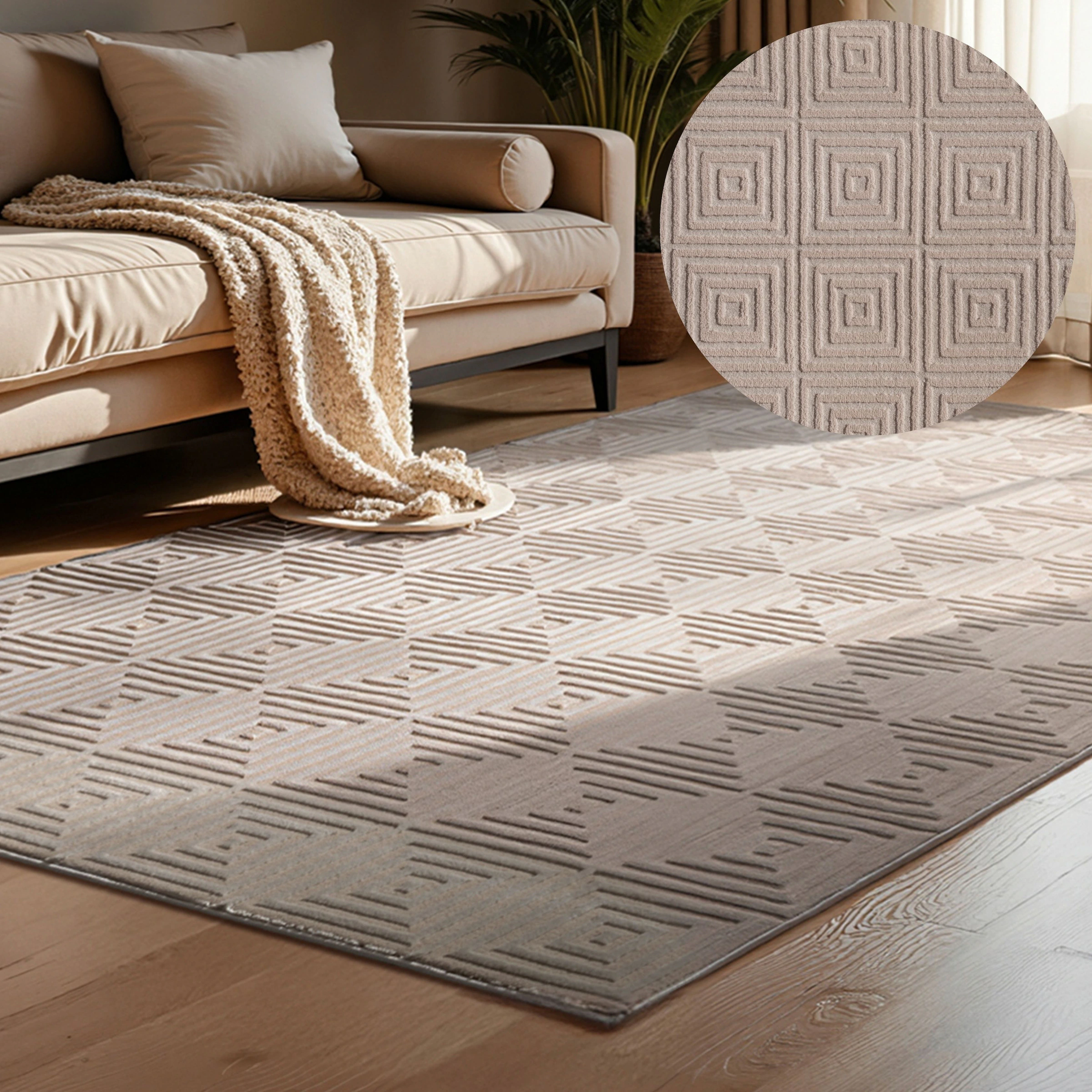 ELLE DECORATION Designteppich »Tourmaline«, rechteckig, 9 mm Höhe, Wohnzimm günstig online kaufen