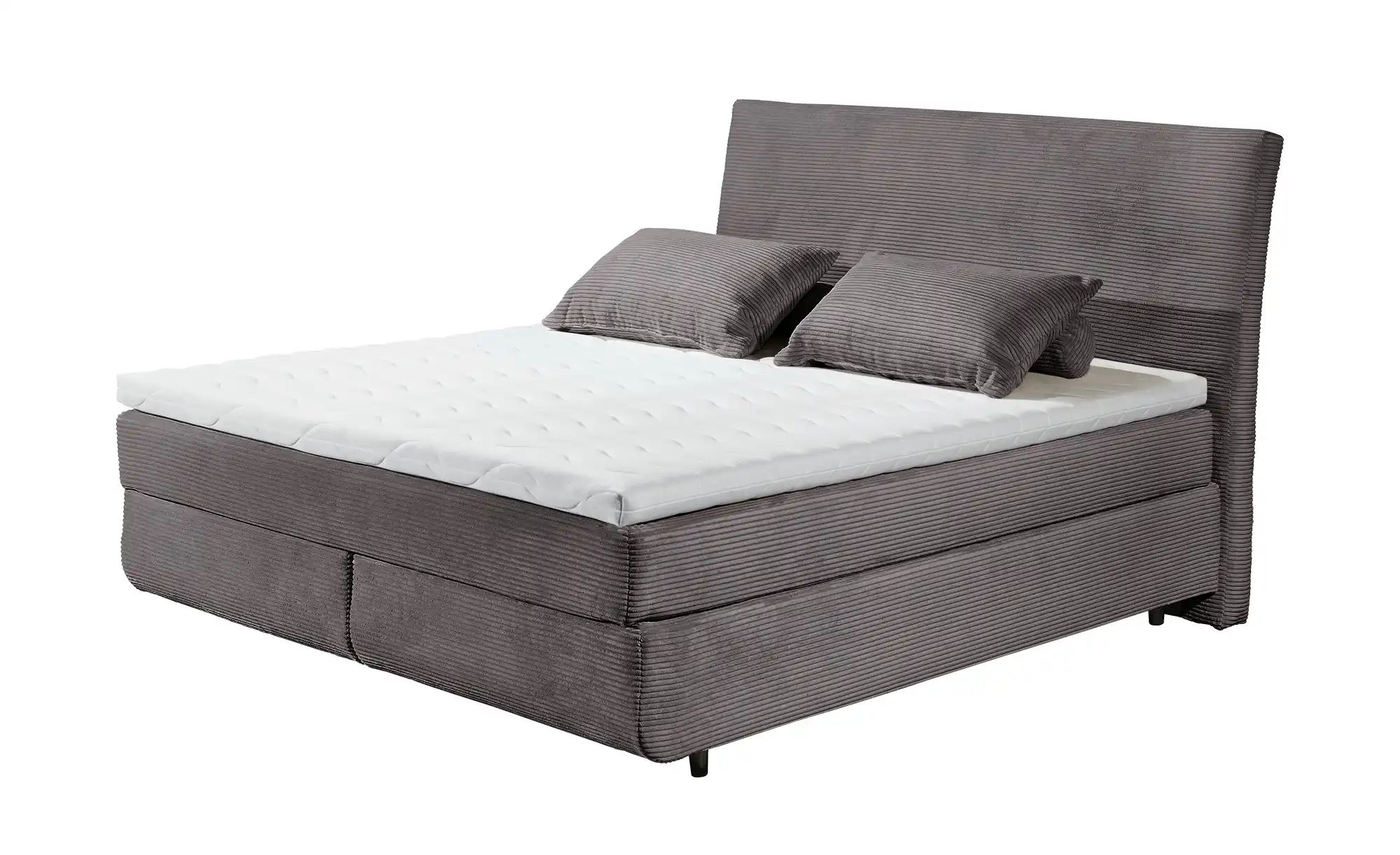 ED EXCITING DESIGN Boxspringliege (180 x 200 cm, Marbella), Braun günstig online kaufen