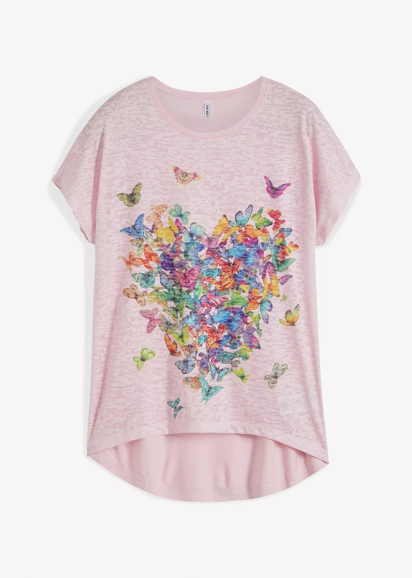 Shirt mit Schmetterlingsdruck günstig online kaufen