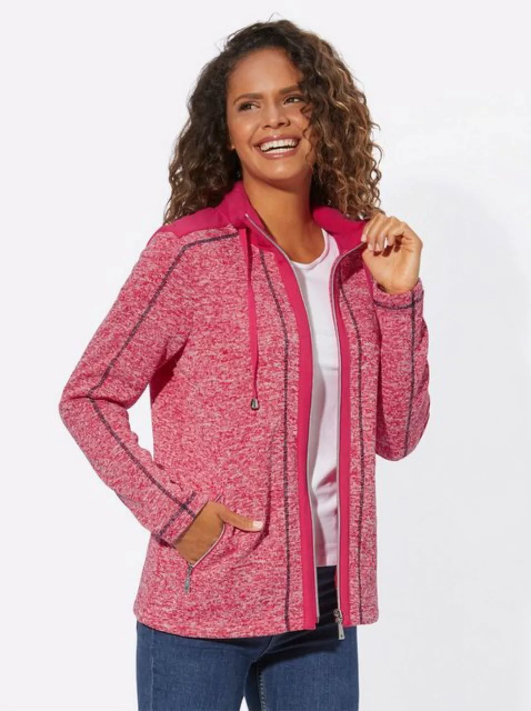 Casual Looks Fleecejacke günstig online kaufen