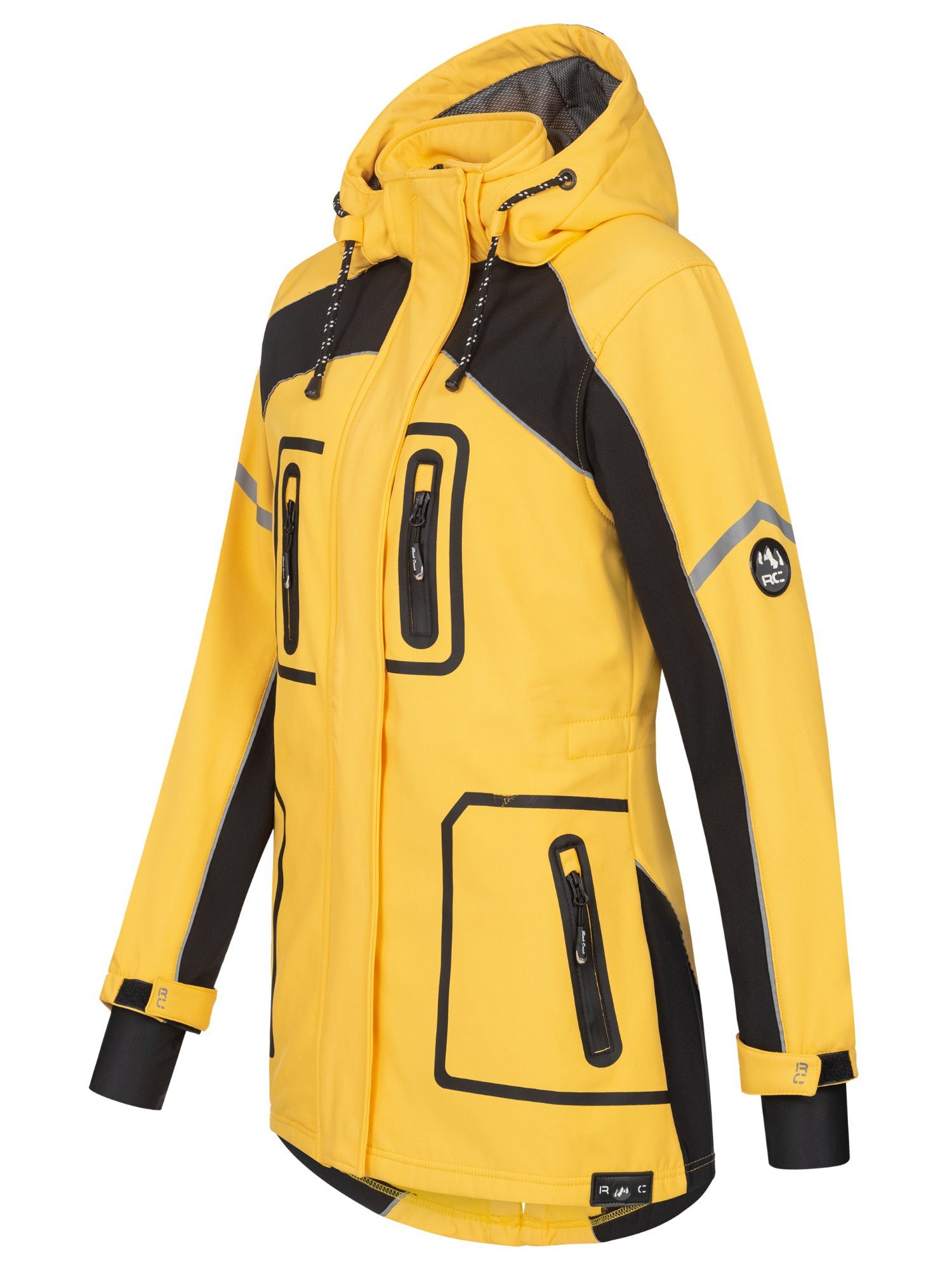 Rock Creek Softshelljacke Damen Softshellmantel Wanderjacke günstig online kaufen