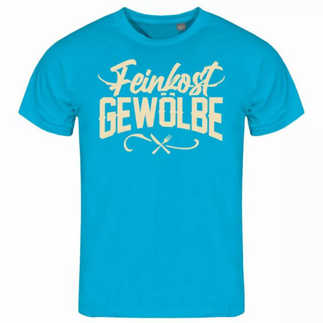 deinshirt Print-Shirt Herren T-Shirt Feinkostgewölbe Funshirt mit Motiv günstig online kaufen