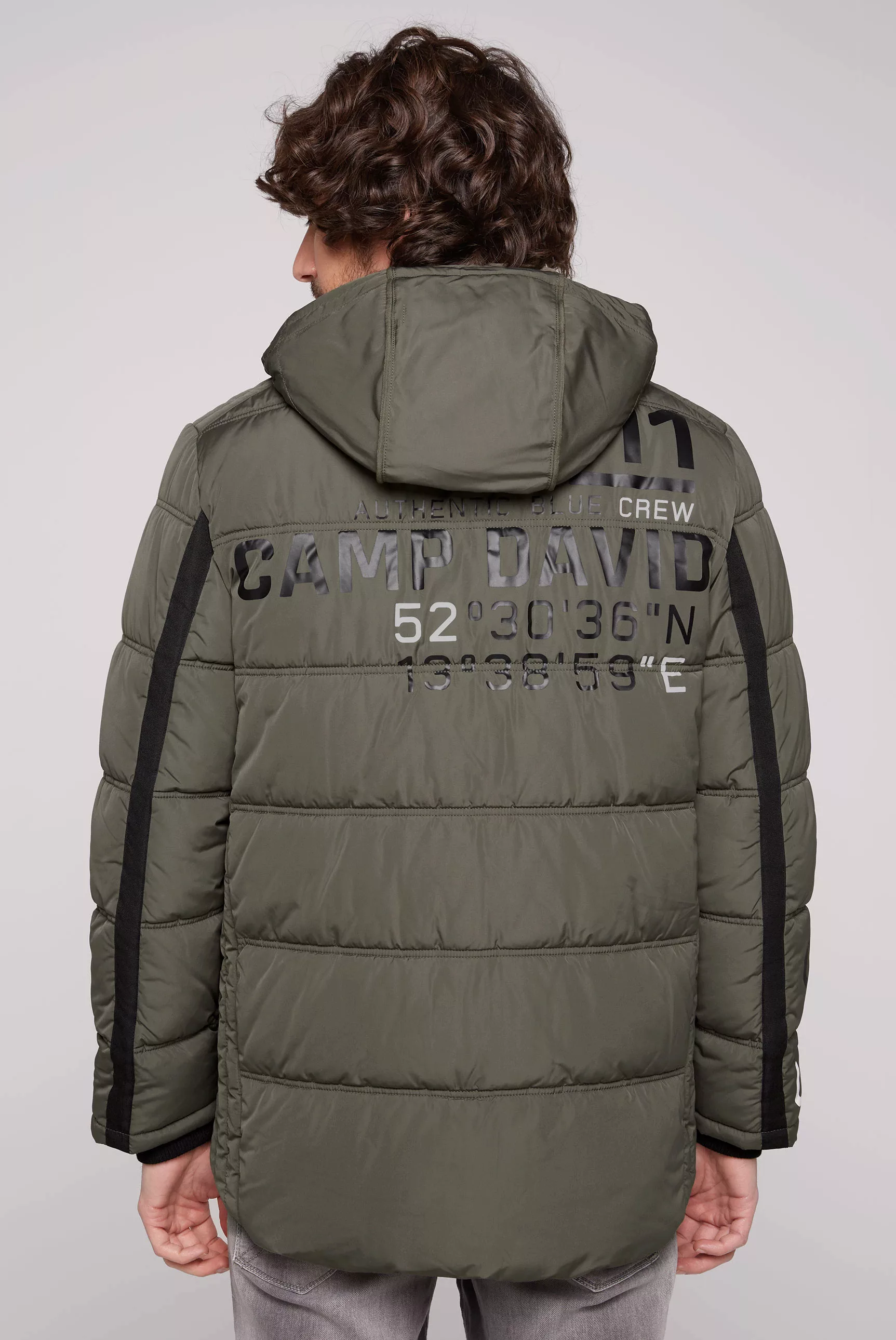 CAMP DAVID Outdoorjacke mit Windbreaker-Bündchen im Ärmel günstig online kaufen