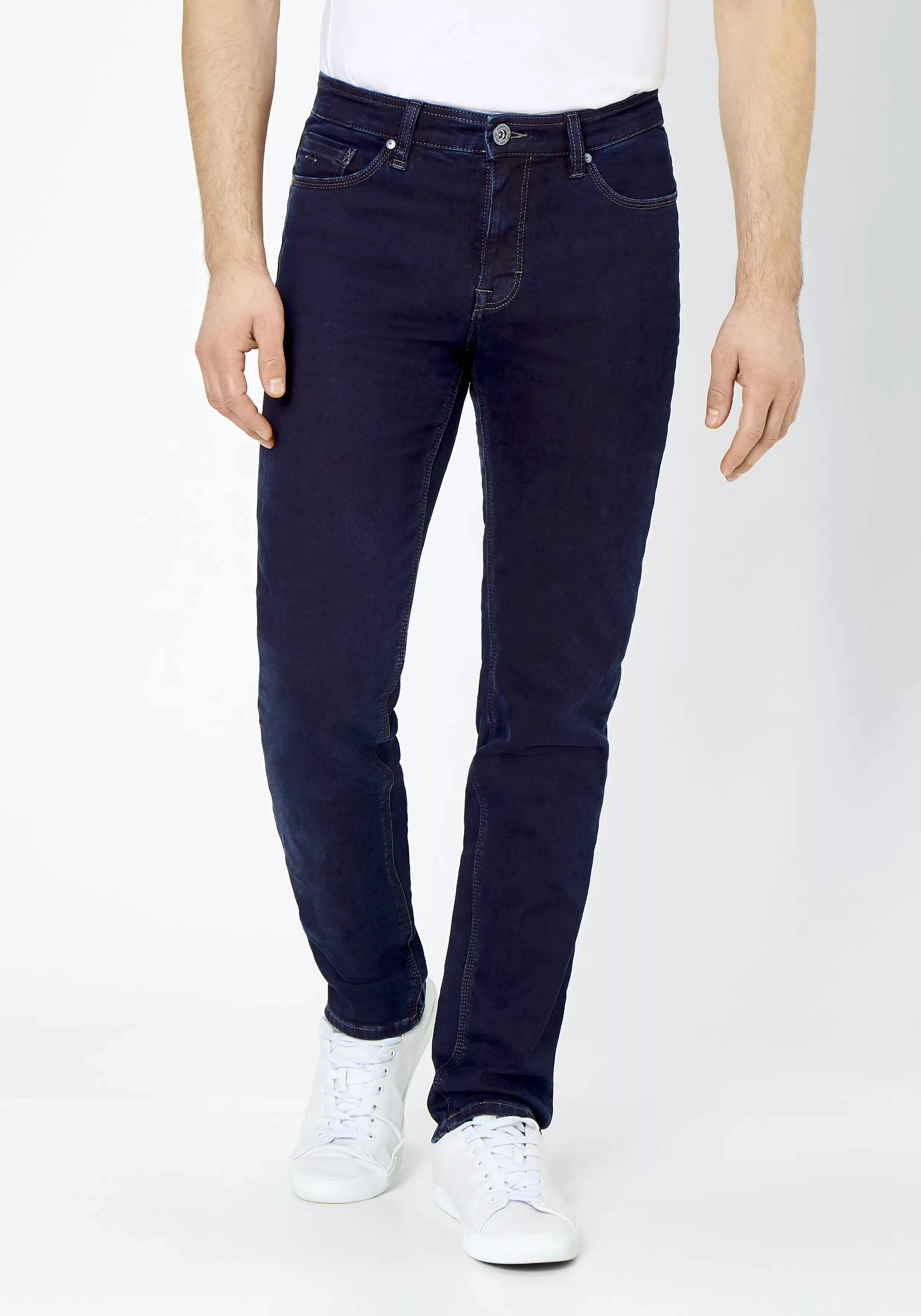 Paddock`s Herren Jeans Ranger Pipe - Slim Fit - Schwarz - Black/Black Motio günstig online kaufen