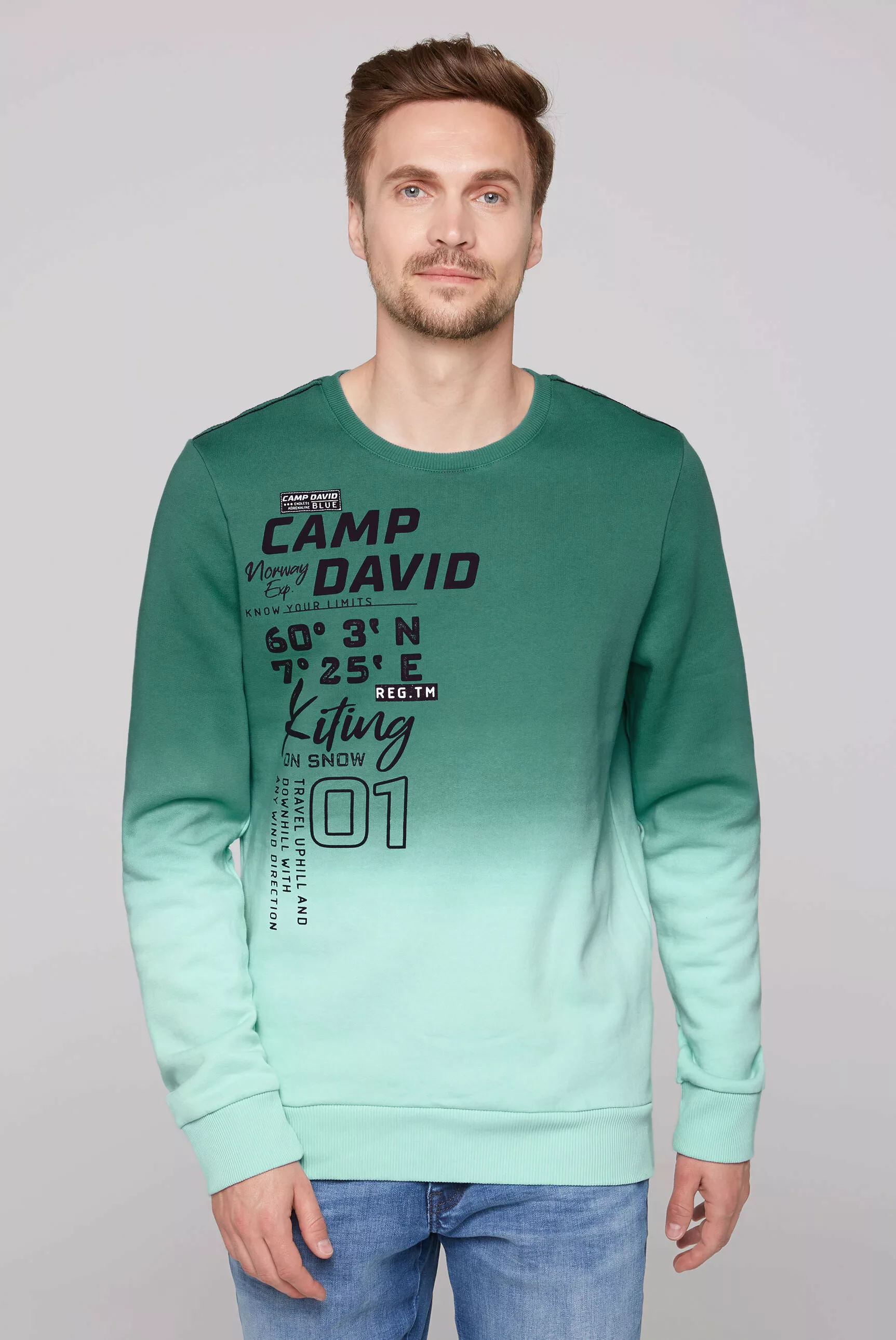 CAMP DAVID Sweater, mit Baumwolle günstig online kaufen