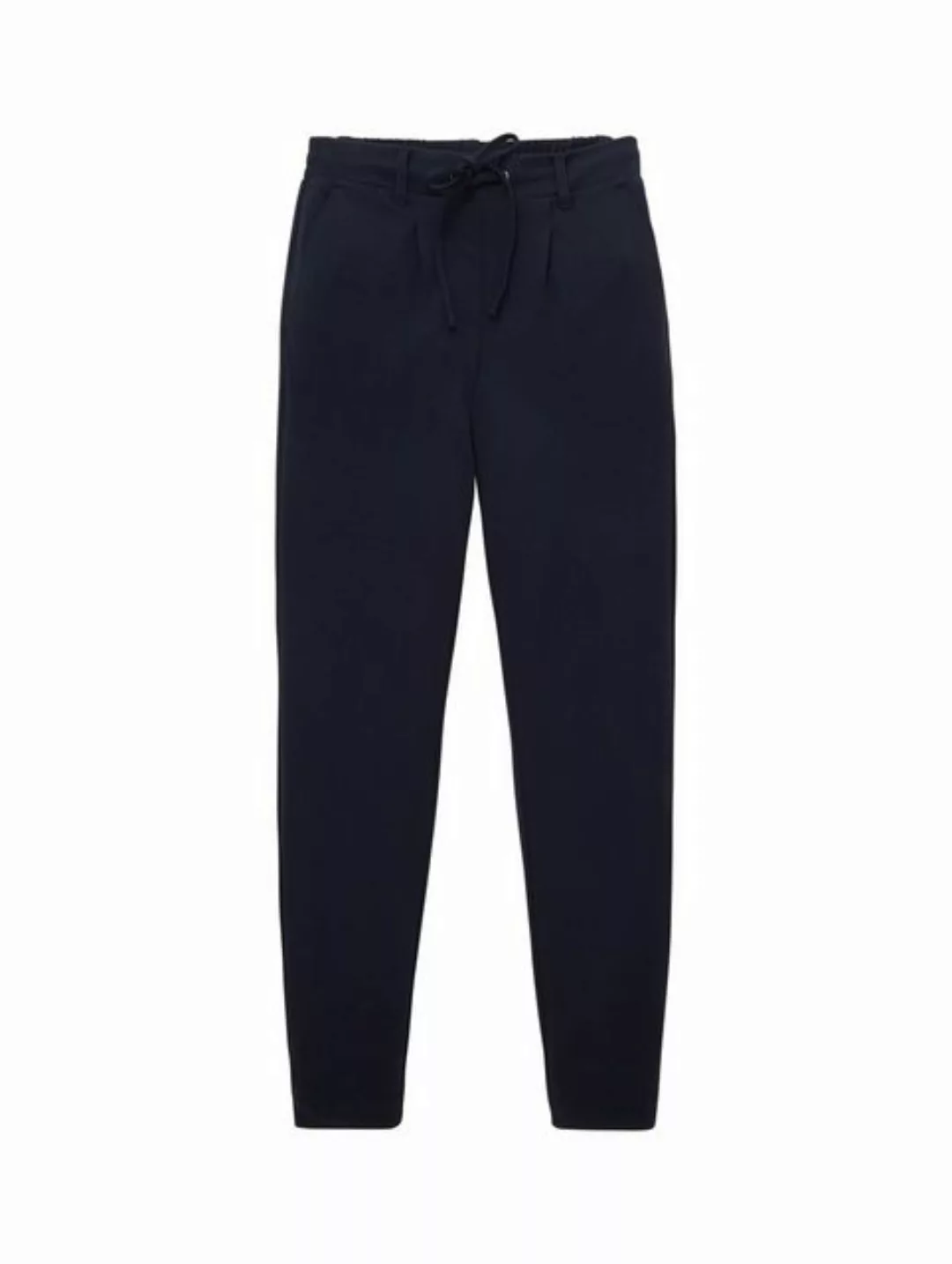 TOM TAILOR Stoffhose Elegante Business Stoffhose Loose Fit Ankle Pants mit günstig online kaufen