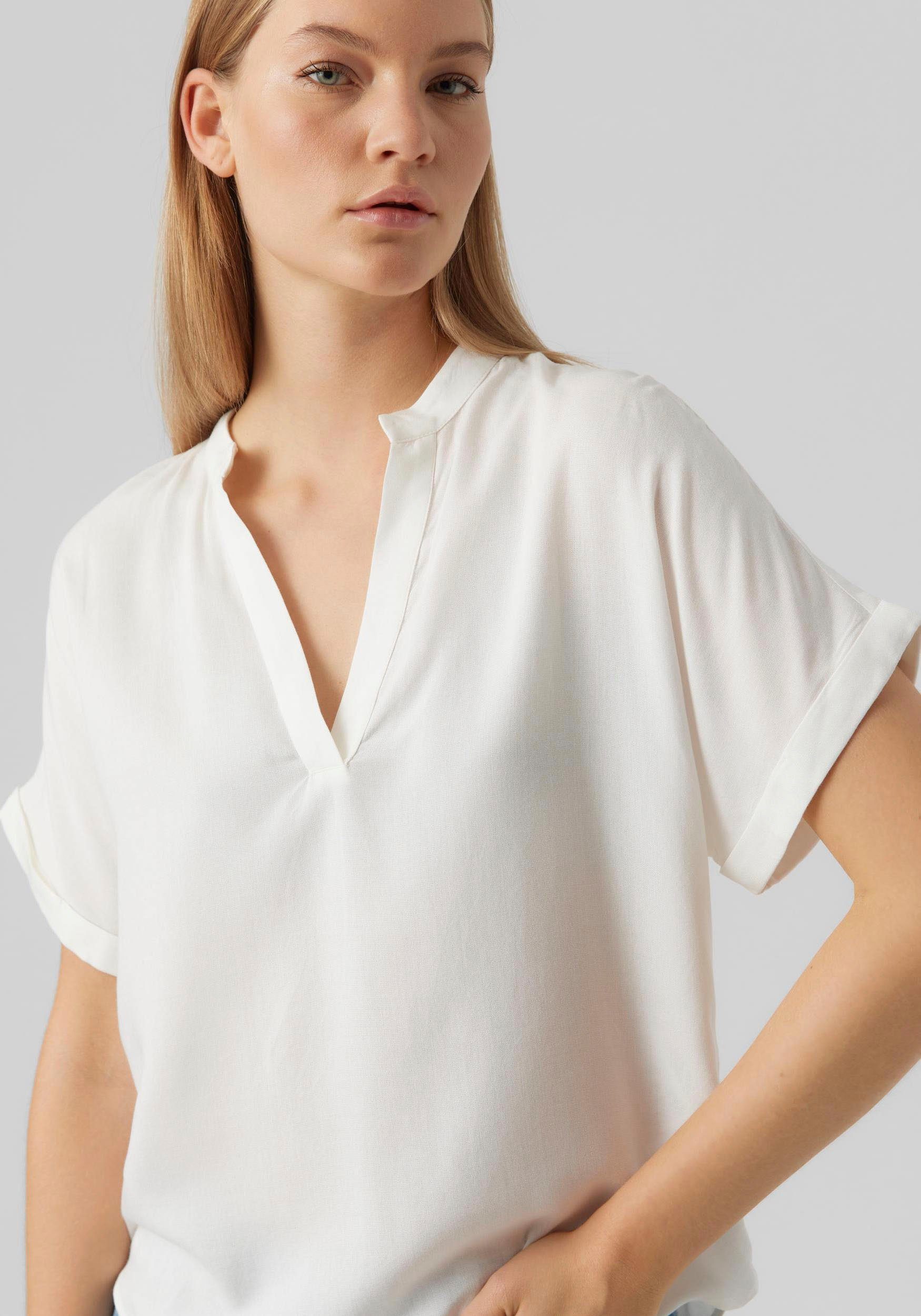 Vero Moda Shirtbluse "VMBEAUTY SS TOP GA NOOS" günstig online kaufen