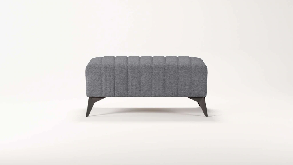 Places of Style Polsterhocker "MATTHEW Sitzhocker, Maße B/T/H: B/T/H: 90/60 günstig online kaufen