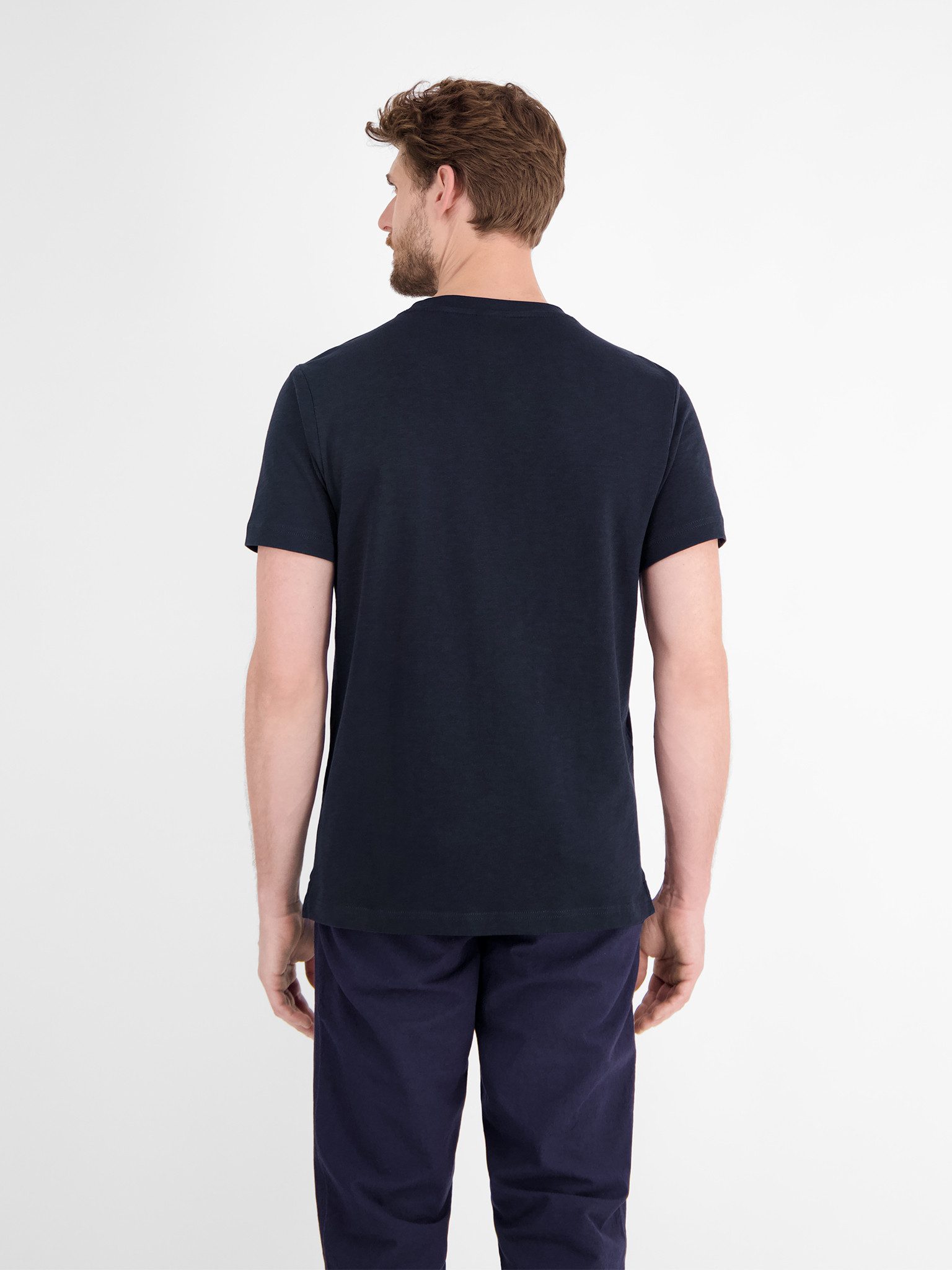 LERROS T-Shirt "LERROS Herren Jersey T-Shirt, locker gewebt" günstig online kaufen