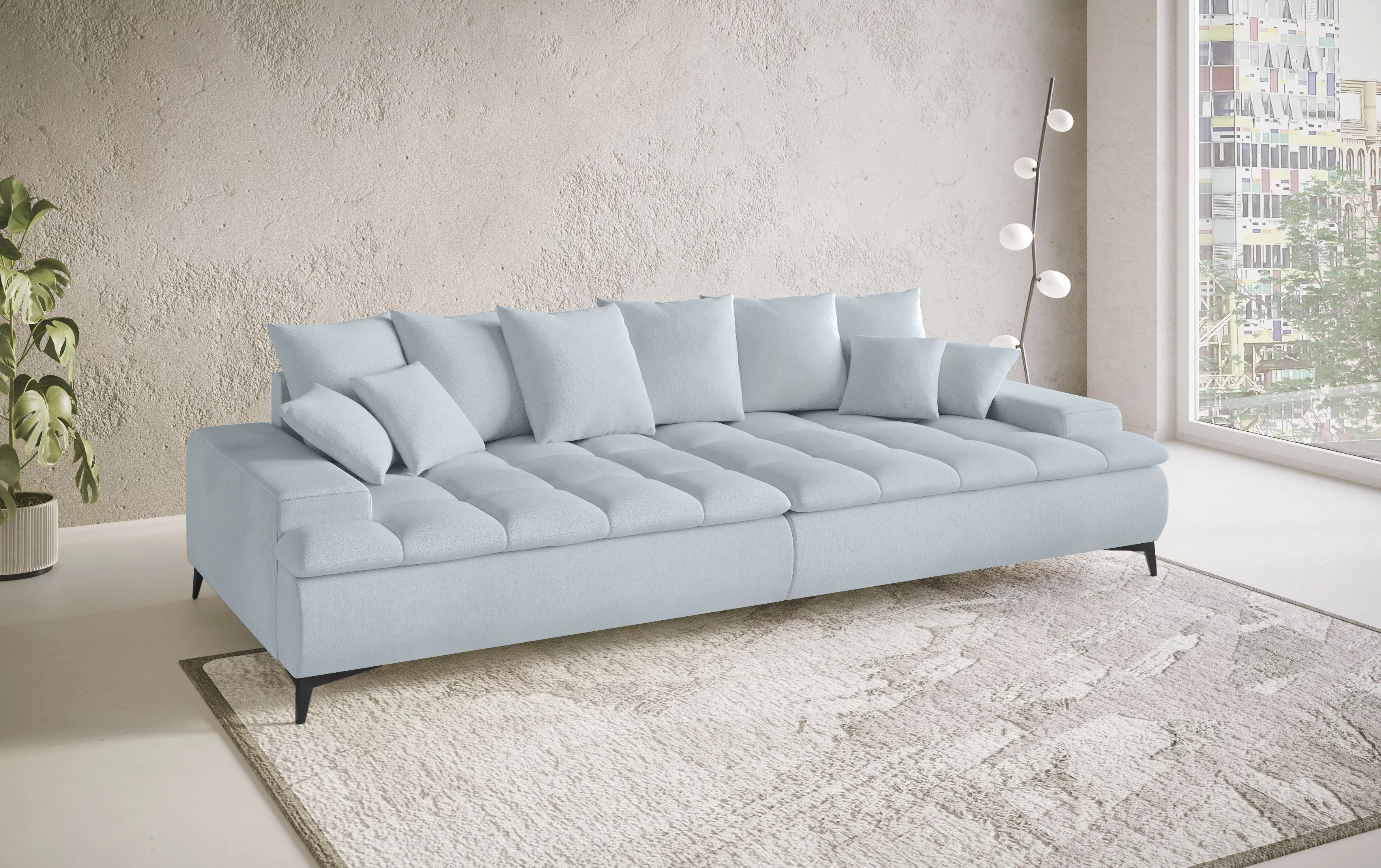 Mr. Couch Big-Sofa "Haiti III", Mit Kaltschaum, bis 140 kg belastbar günstig online kaufen