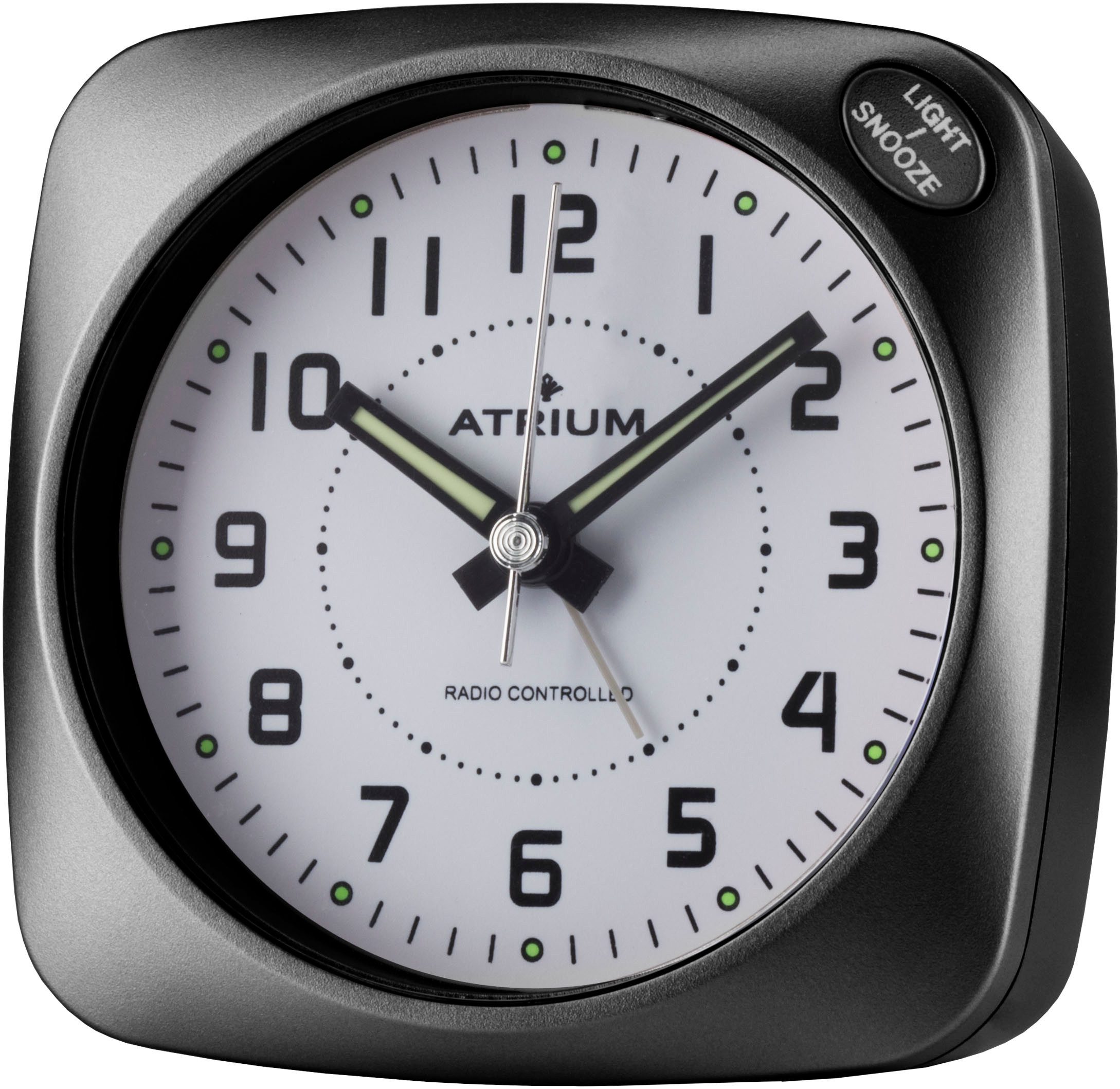Atrium Funkwecker, Quarzwecker, schleichende Sekunde, Schlafzimmer, Snooze günstig online kaufen