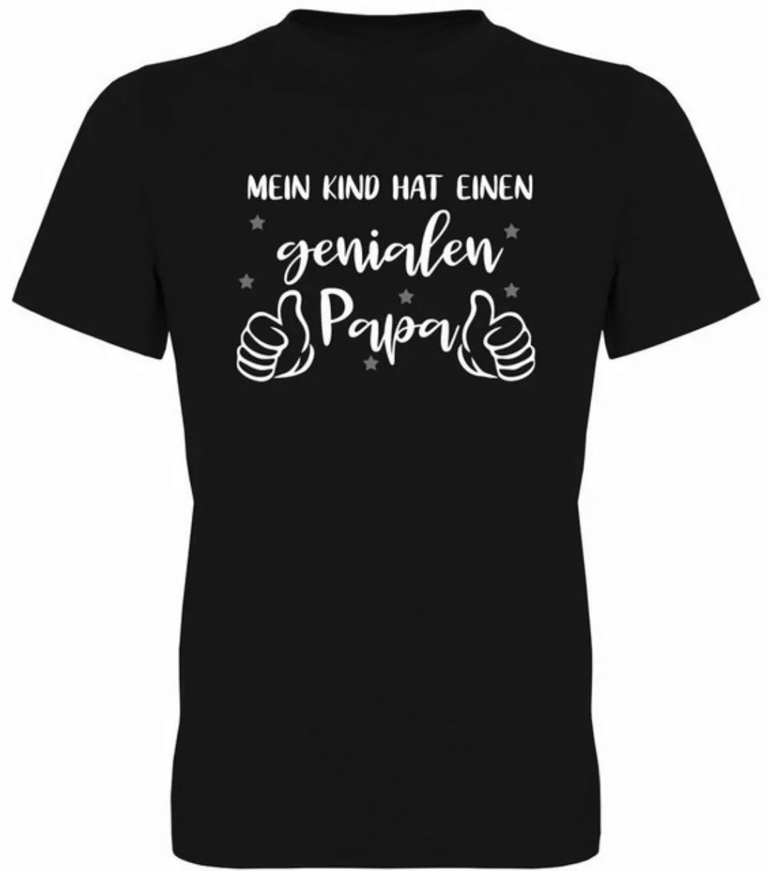 G-graphics T-Shirt Mein Kind hat einen genialen Papa Herren T-Shirt, mit Fr günstig online kaufen