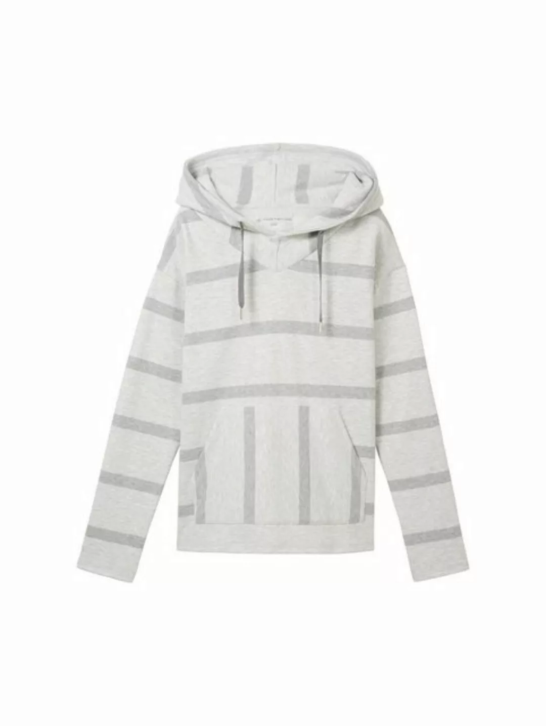 TOM TAILOR Pyjamaoberteil Gestreifter Hoodie günstig online kaufen