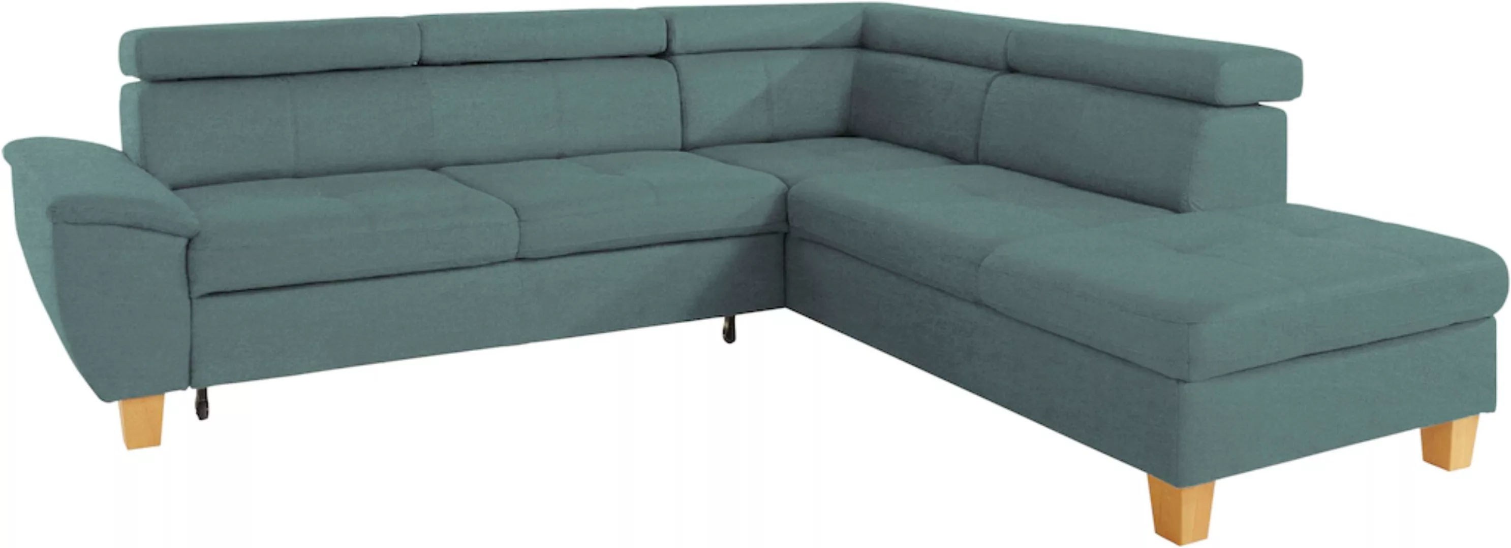 exxpo - sofa fashion Ecksofa "Enya, aufwendige Detailverarbeitung, hoher Si günstig online kaufen