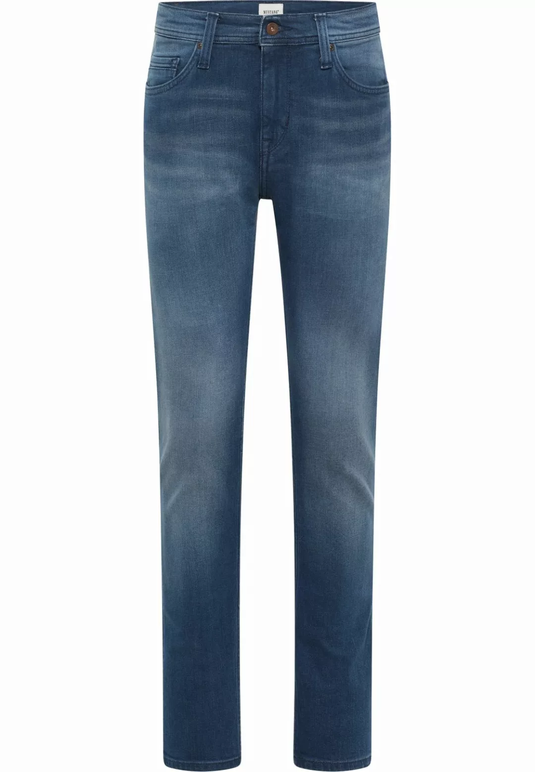 Mustang Herren Jeans VEGAS - Slim Fit - Schwarz - Black Denim günstig online kaufen