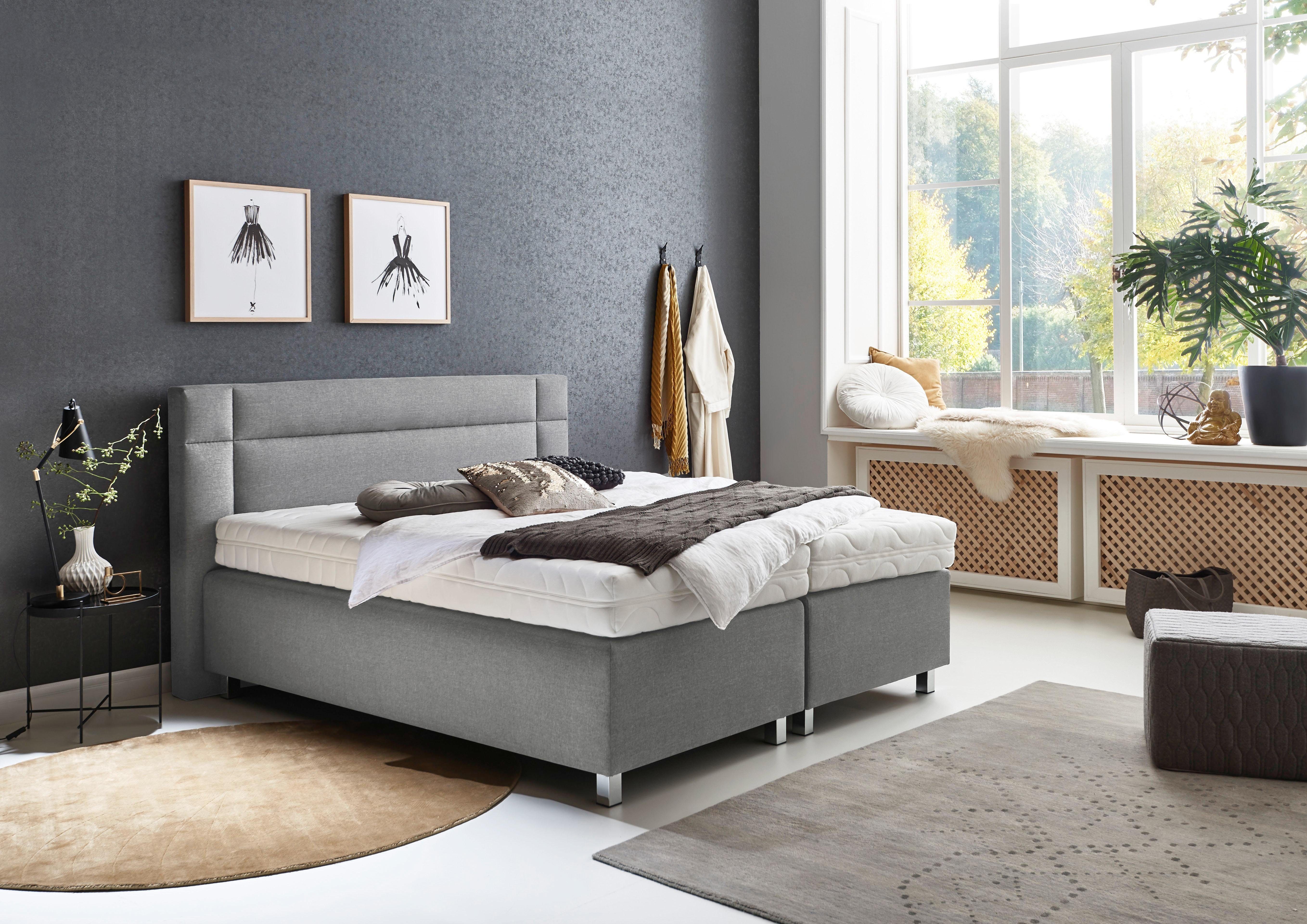 Westfalia Schlafkomfort Boxspringbett, mit Topper günstig online kaufen