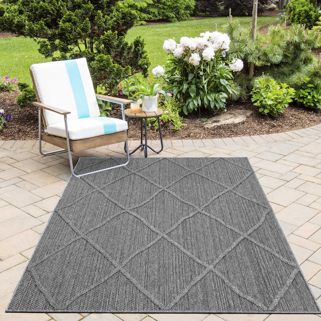 Ayyildiz Teppiche Outdoorteppich »PATARA 4952«, rechteckig, 8 mm Höhe, Läuf günstig online kaufen