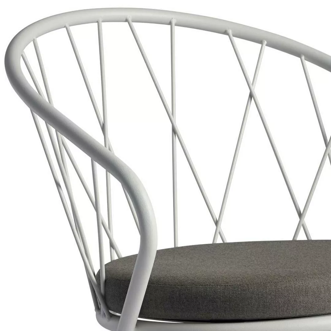 Outdoor Stühle in Weiß freischwingend günstig online kaufen