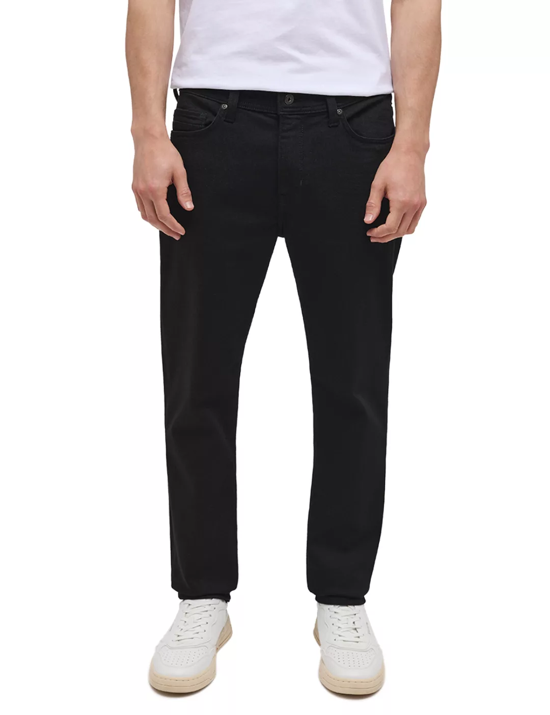 Mustang Herren Jeans VEGAS - Slim Fit - Schwarz - Black Denim günstig online kaufen