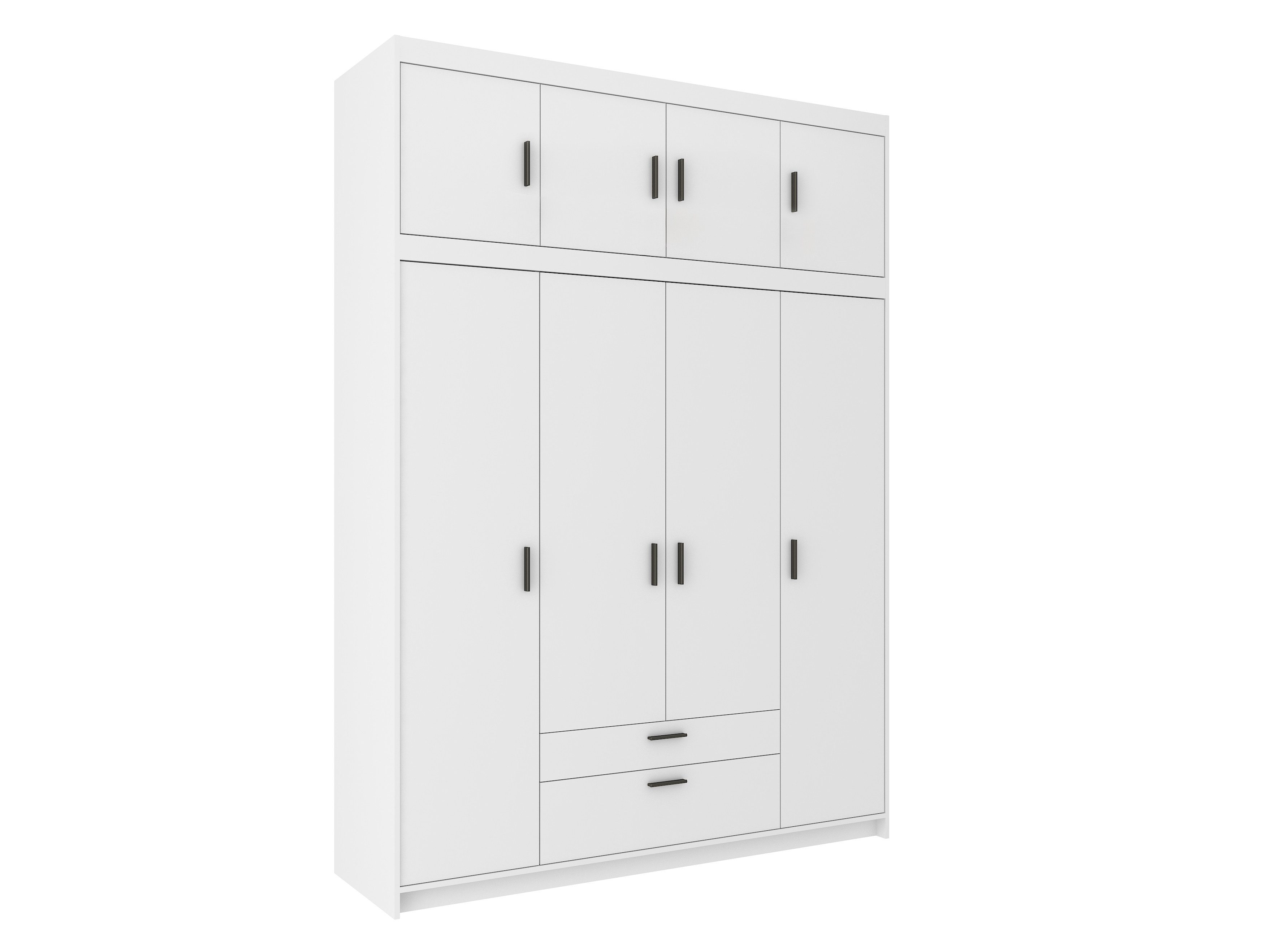 Beautysofa Drehtürenschrank ELENA 4D mit Erweiterung günstig online kaufen