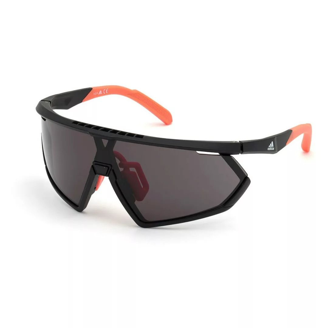 Adidas Sp0001 Sonnenbrille Grey/CAT3 Matte Black / Orange günstig online kaufen
