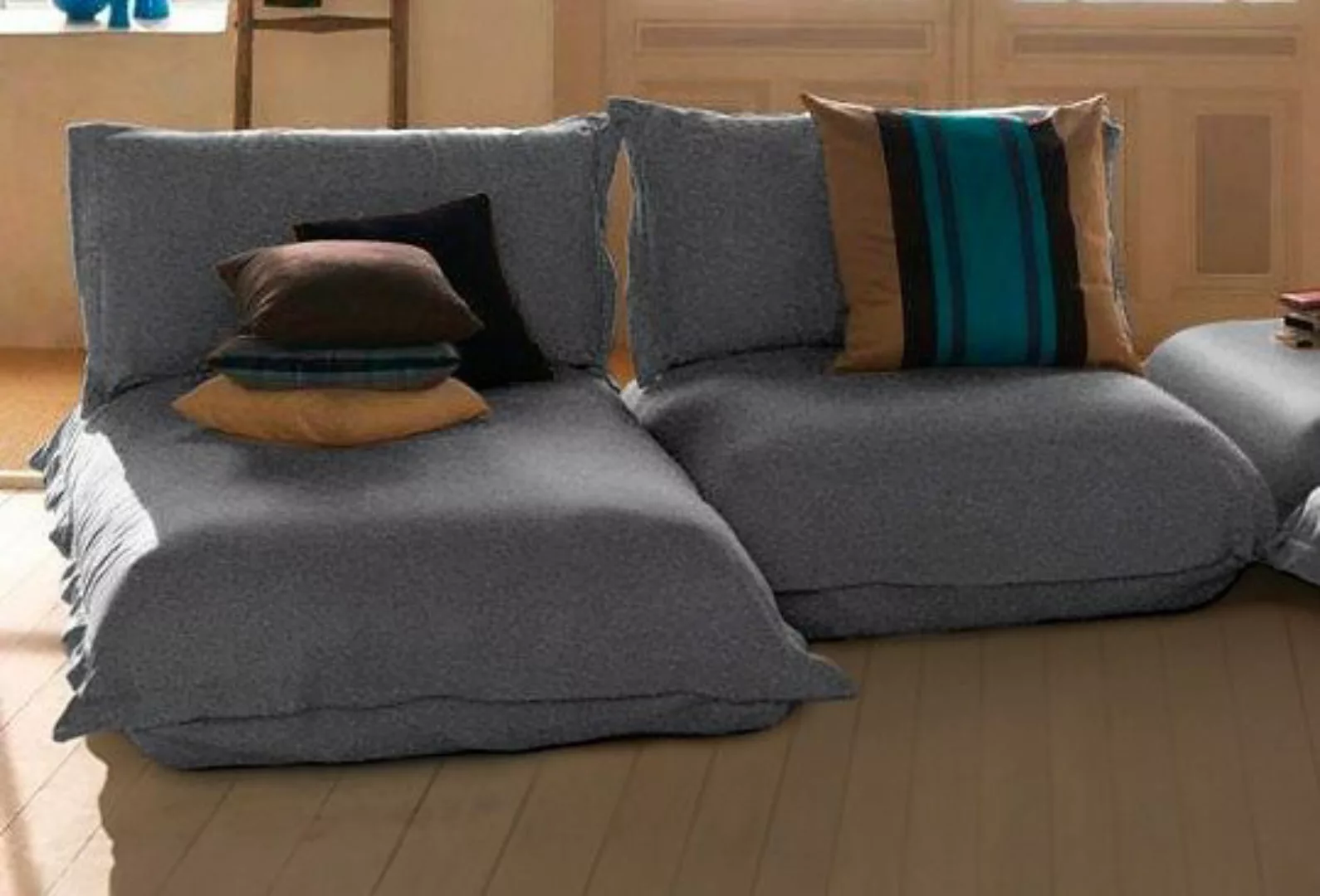 TOM TAILOR HOME Chaiselongue »CUSHION«, lang, Sitztiefe 85 cm, inspiriert v günstig online kaufen