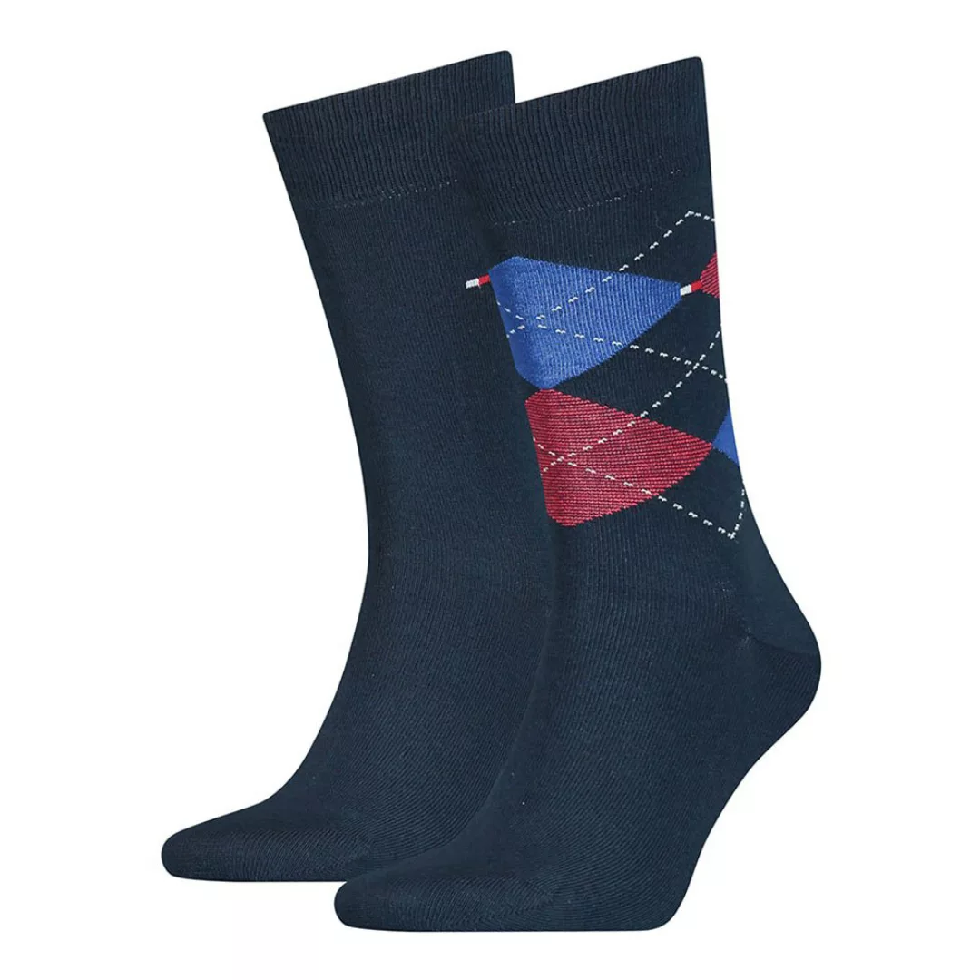 Tommy Hilfiger 2-Pack Socken Blau - Größe 39-42 günstig online kaufen
