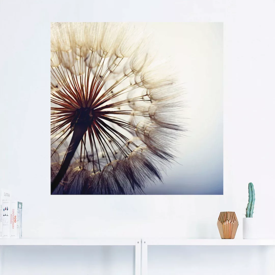 Artland Wandbild »Große Pusteblume«, Blumen, (1 St.), als Alubild, Outdoorb günstig online kaufen