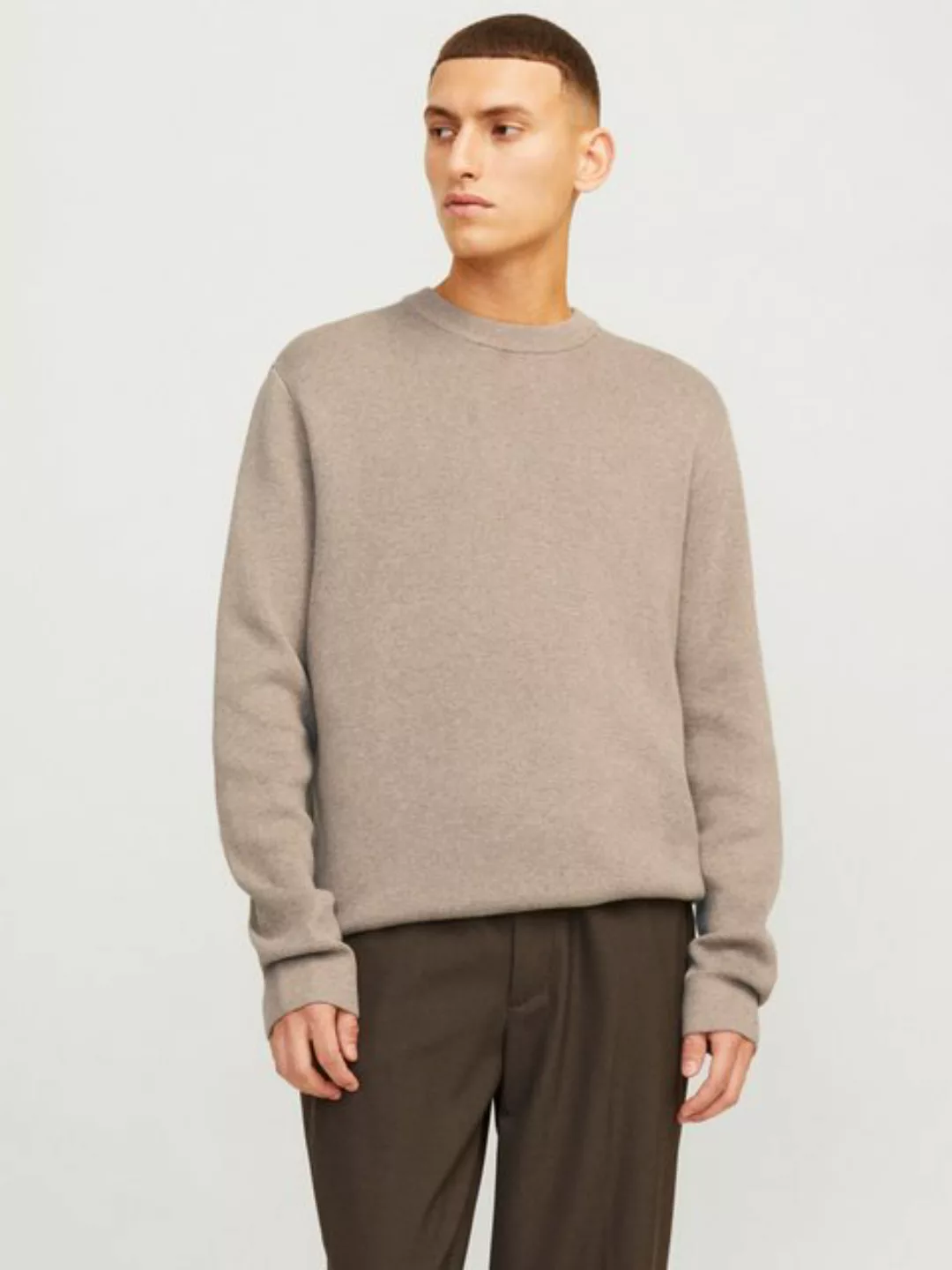 Jack & Jones Strickpullover "JPRBLAMILANO STITCH KNIT CREW NECK SN" günstig online kaufen