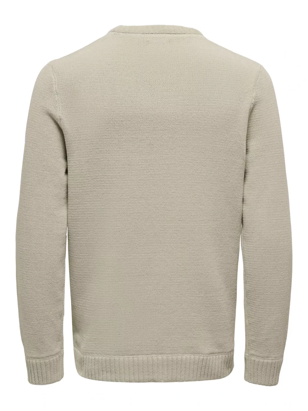 ONLY & SONS Strickpullover Weicher Strick Pullover Rundhals Sweater Grobstr günstig online kaufen