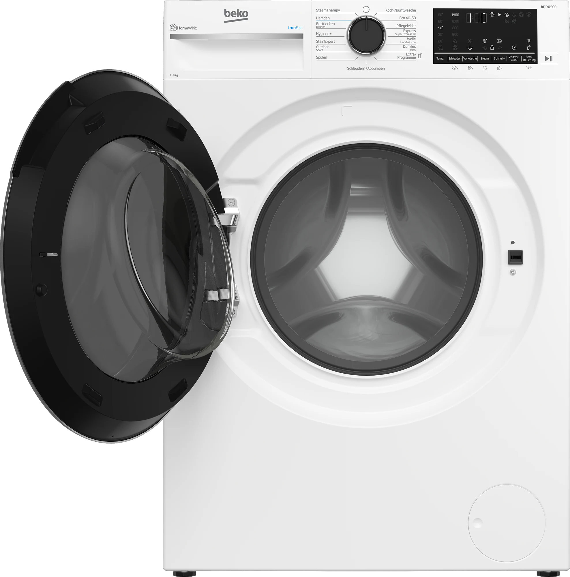 BEKO Waschmaschine »B5WF69410W 7100083800«, 9 kg, 1400 U/min, Vollelektroni günstig online kaufen