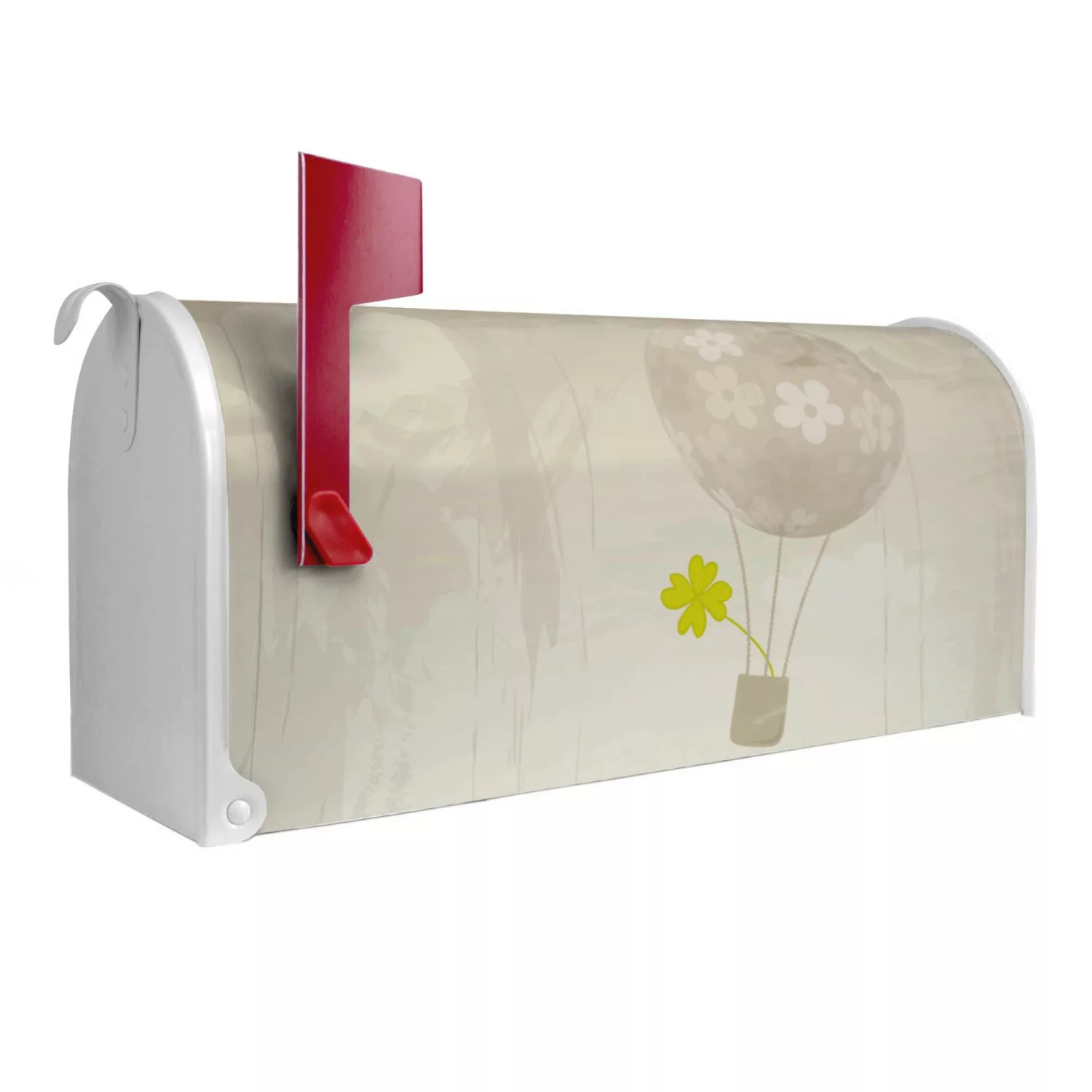 Banjado Amerikanischer Briefkasten Weiß 48x22x16cm US Mailbox Letterbox Pos günstig online kaufen