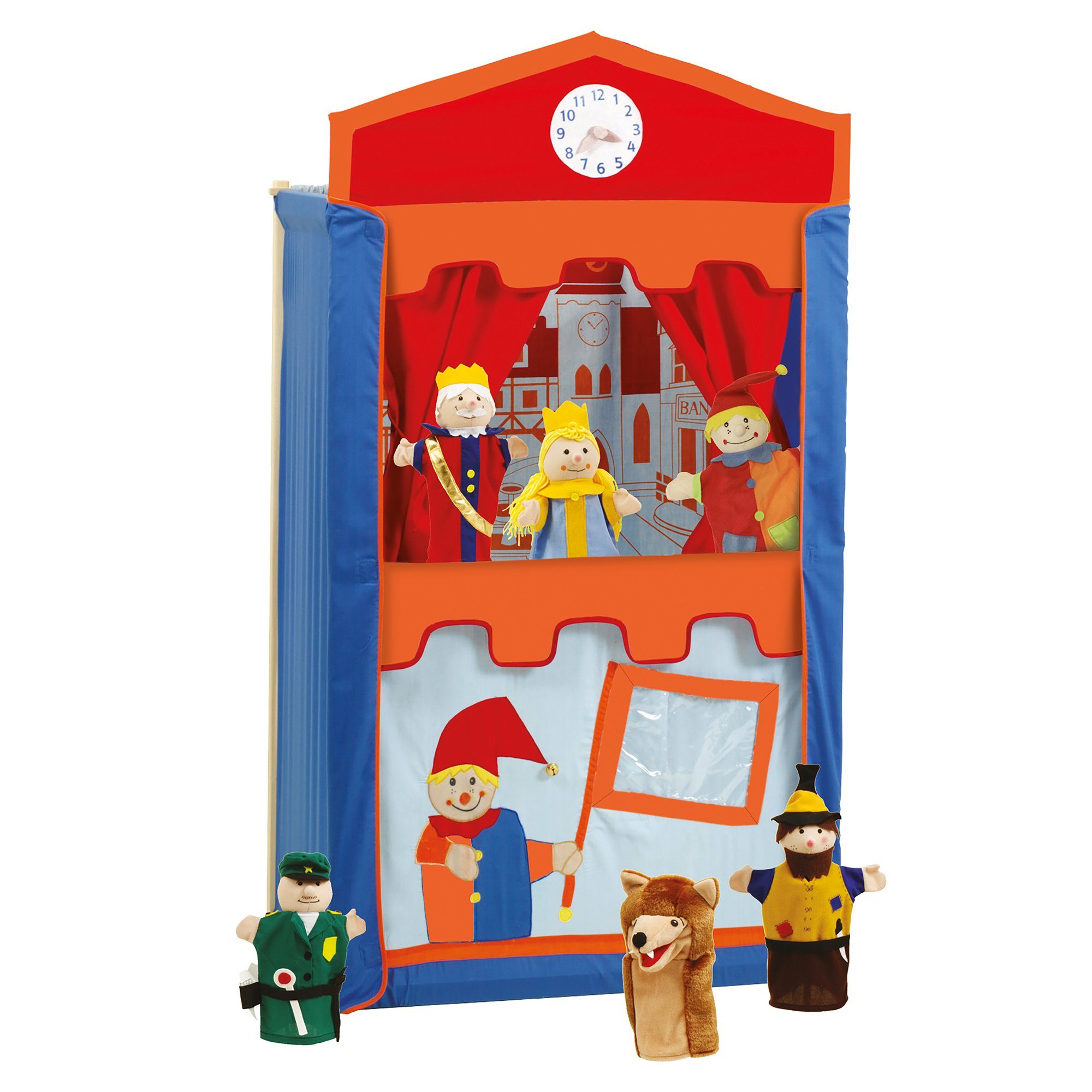 roba® Kasperletheater Kasperletheater (inkl. 6 Handpuppen, günstig online kaufen