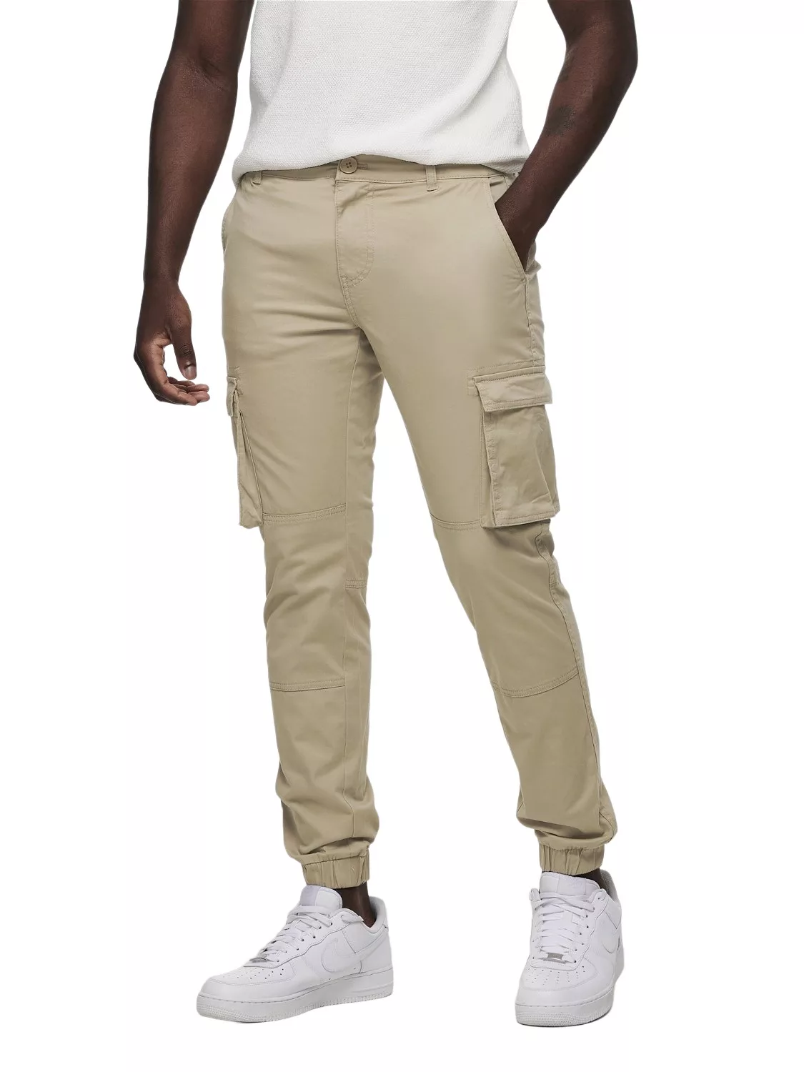 Only & Sons Herren Cargo Hose ONSCAM STAGE 6687 - Tapered Fit - Grau günstig online kaufen