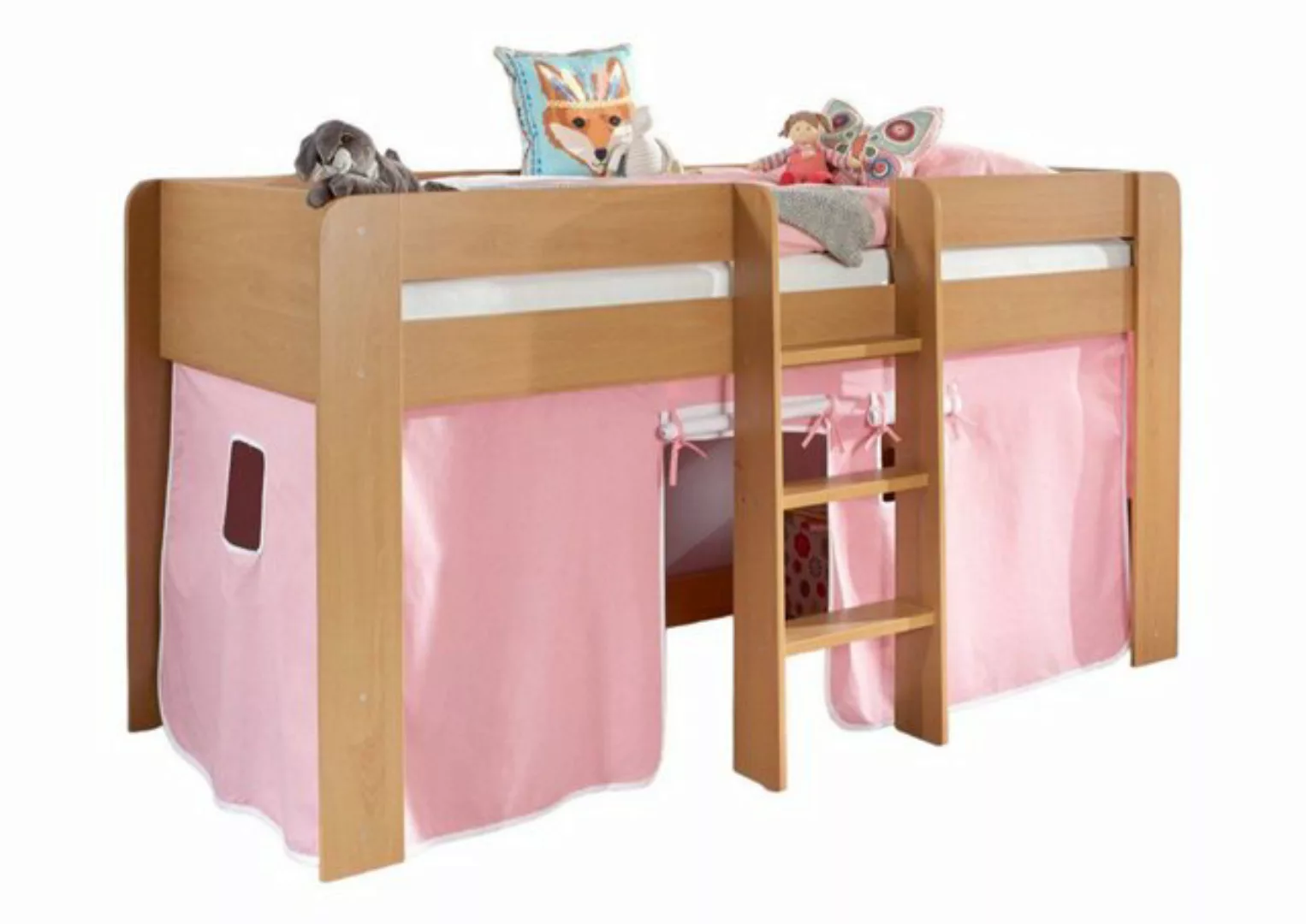 58 aufm Kessel Bettgestell Spielbett Gina 217x97x107 Hochbett Holznachbildu günstig online kaufen