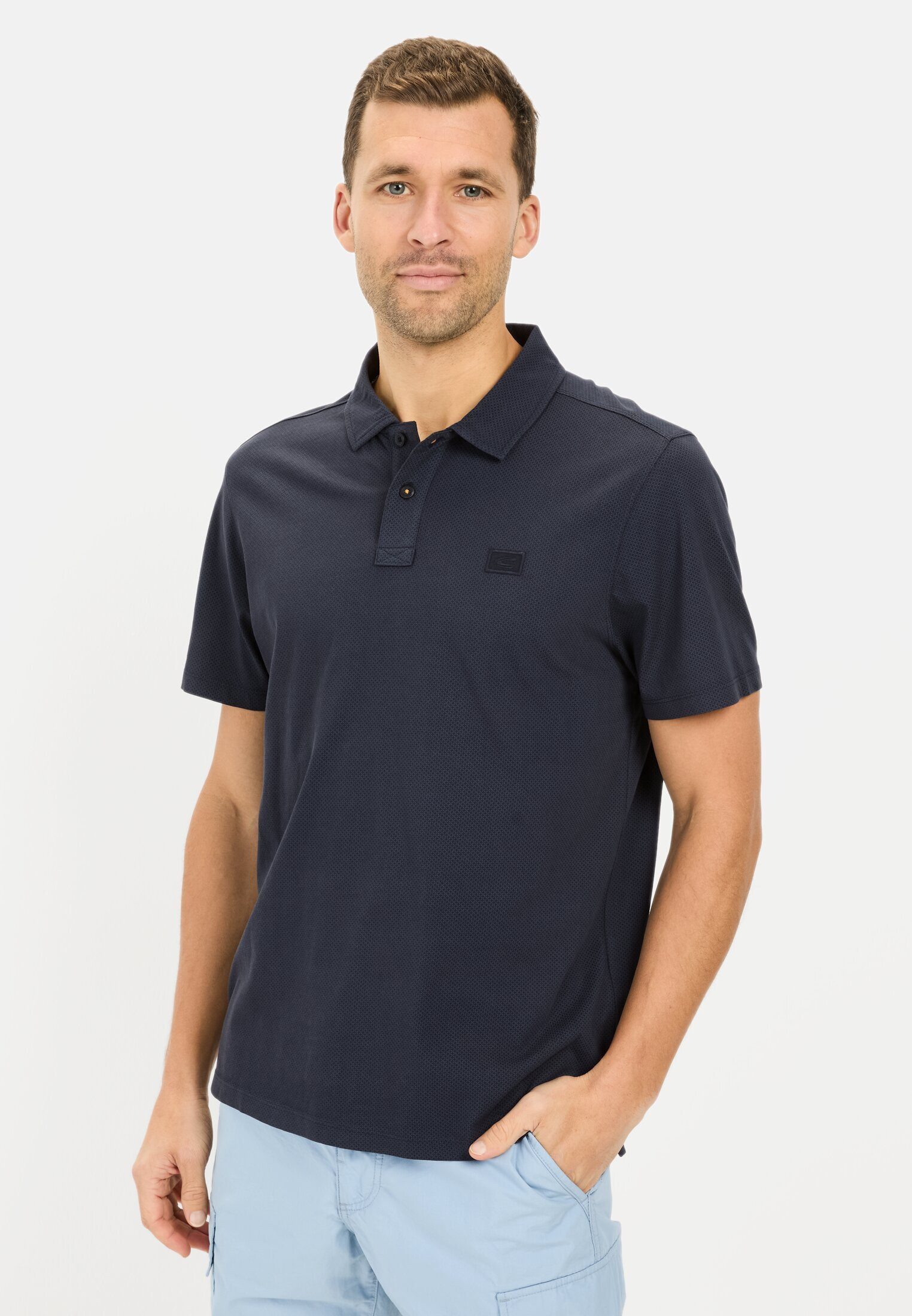camel active Poloshirt mit Logo-Stickerei günstig online kaufen
